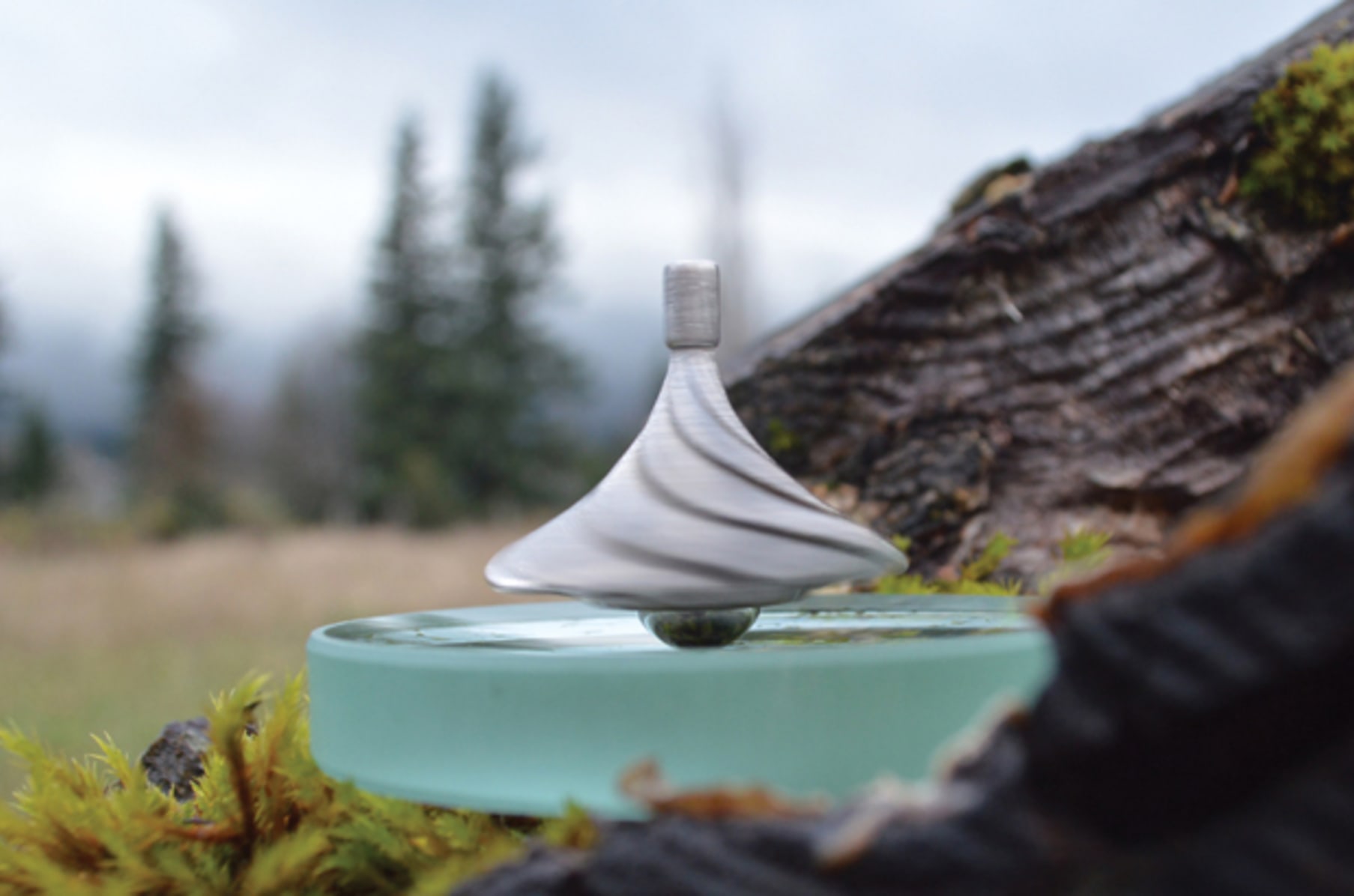 Zephyr the air assisted spinning top Indiegogo