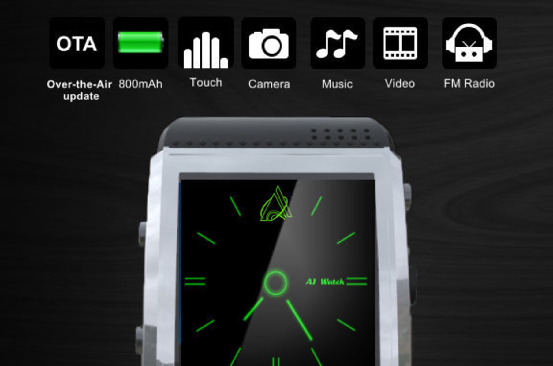 Smart watch leading the fashion hotsell of intelligent life