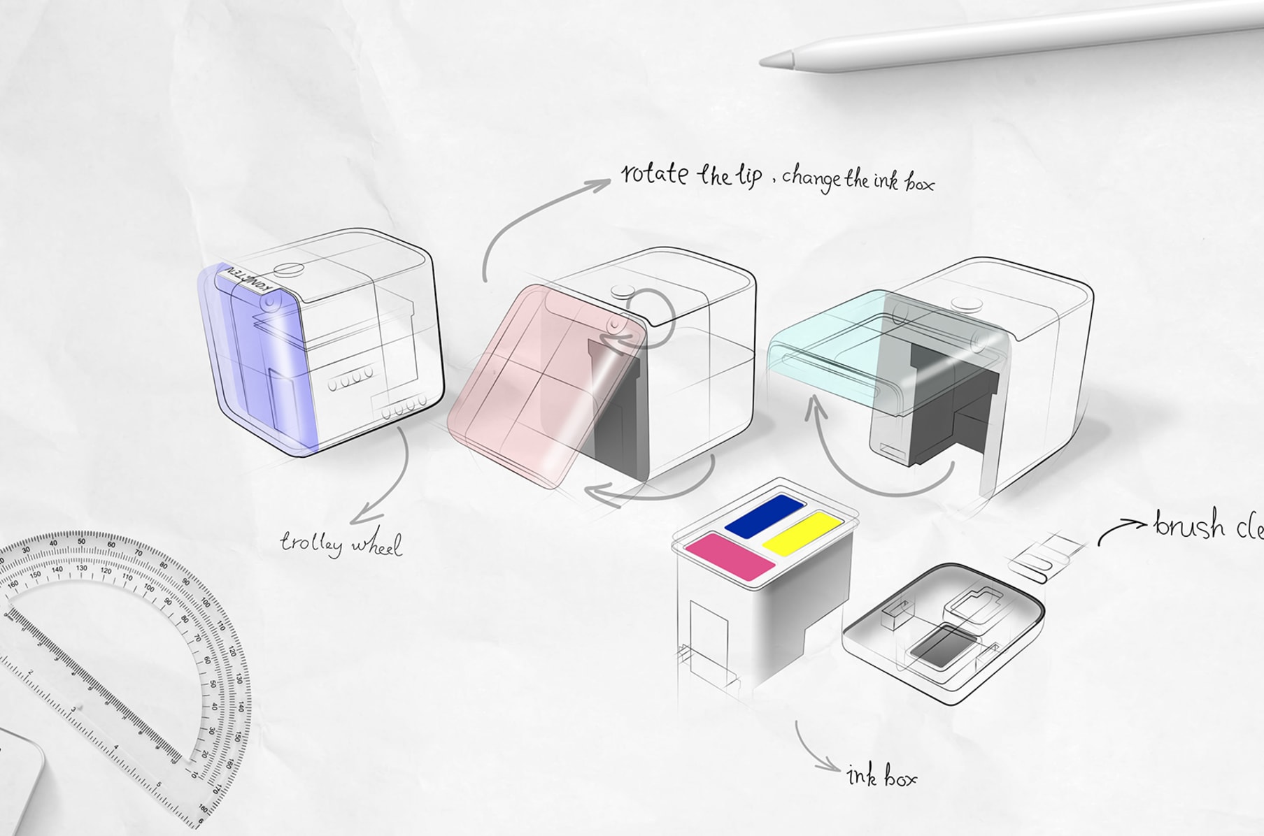 dårligt antenne Havn PrinCube-The World's Smallest Mobile Color Printer | Indiegogo