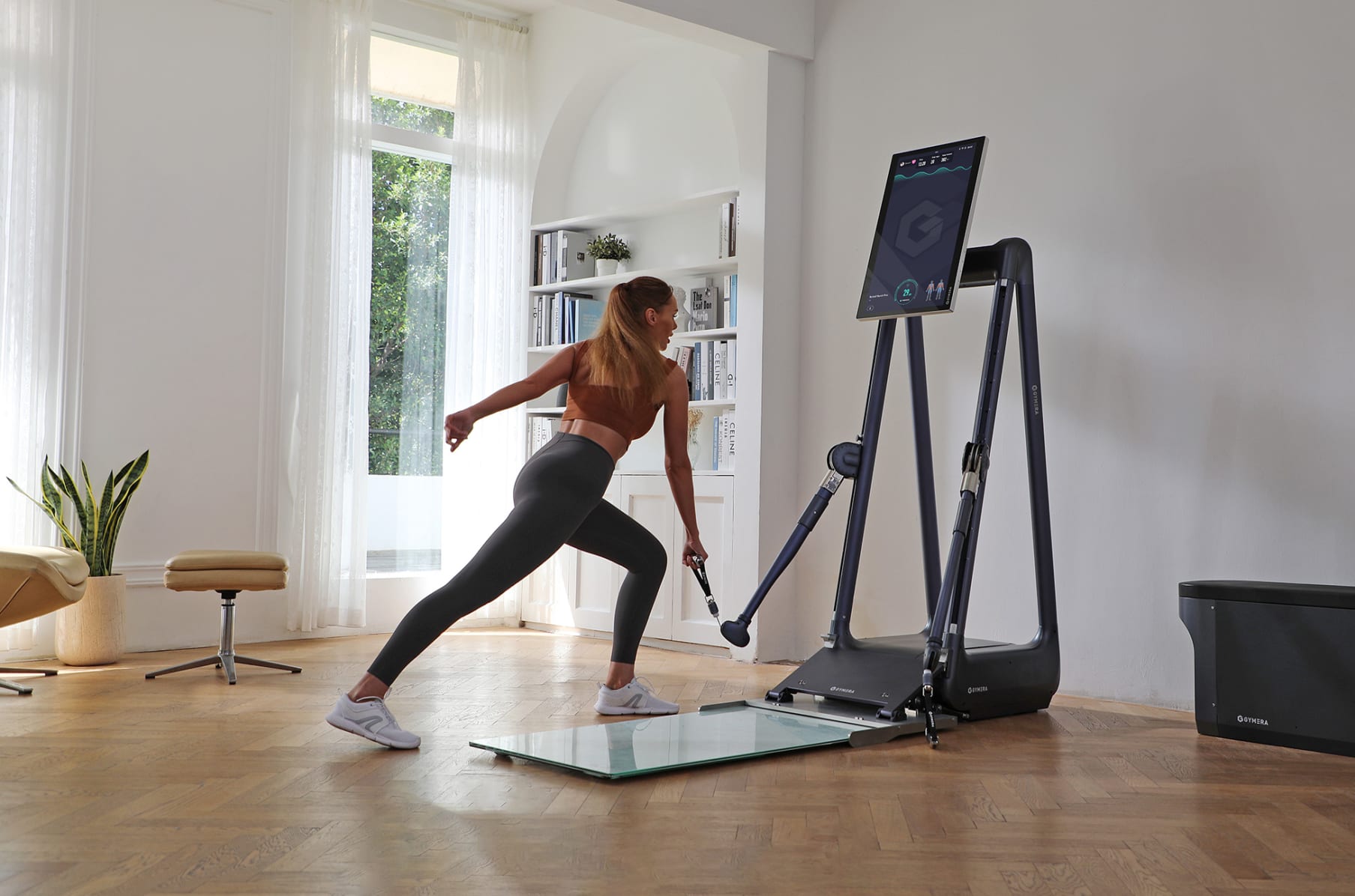 Gymera: First Moveable Playful AI Home Gym