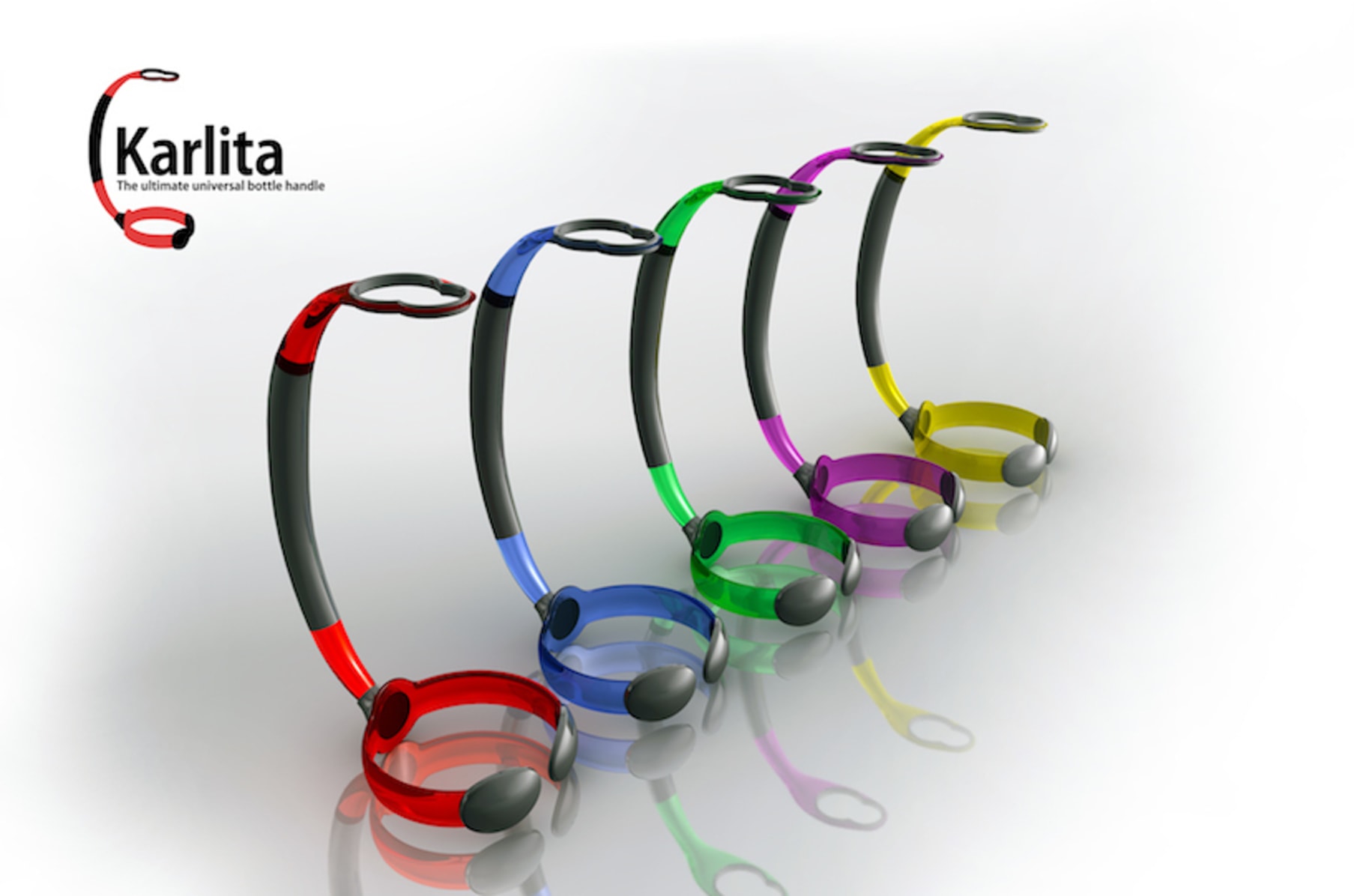 Karlita the ultimate universal bottle handle Indiegogo