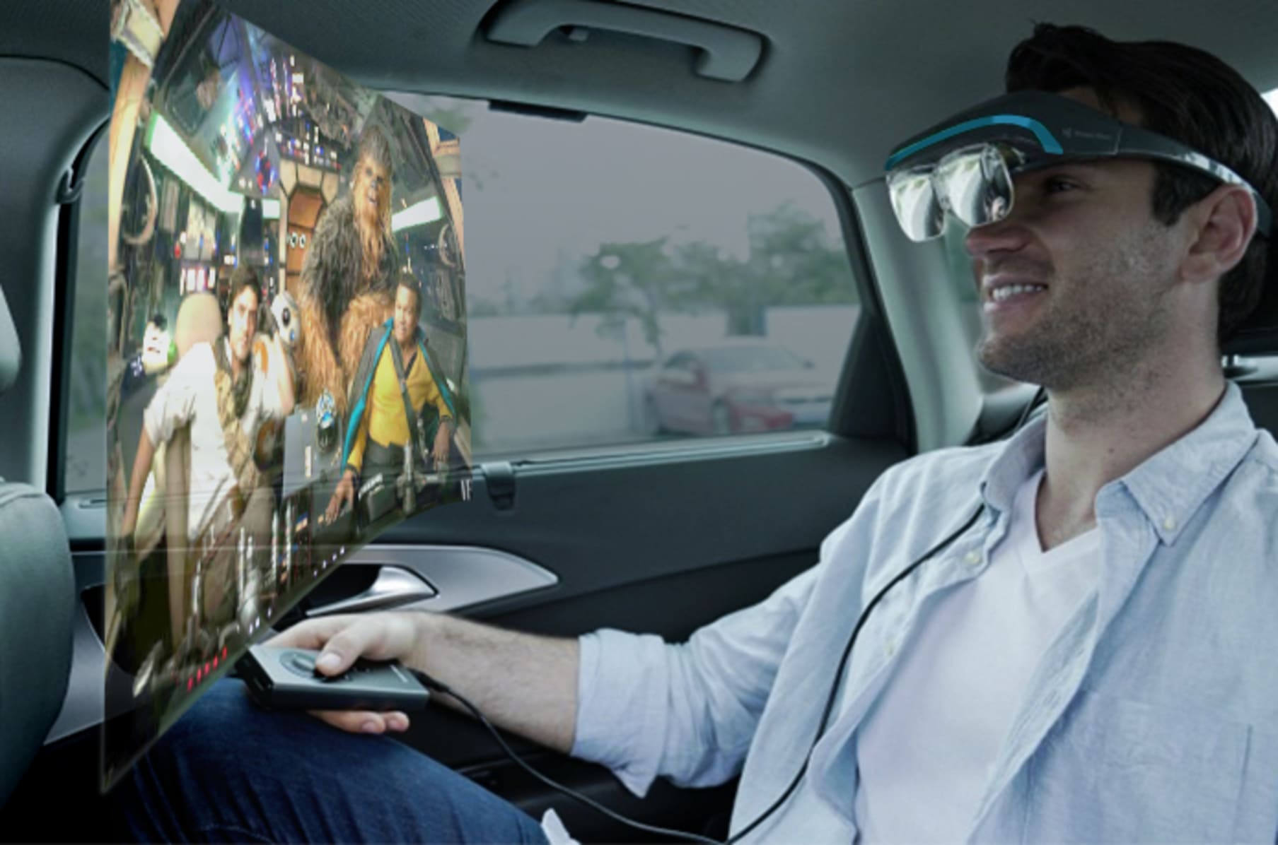 Dream Glass 4K World s 1st Portable Private AR HMD Indiegogo