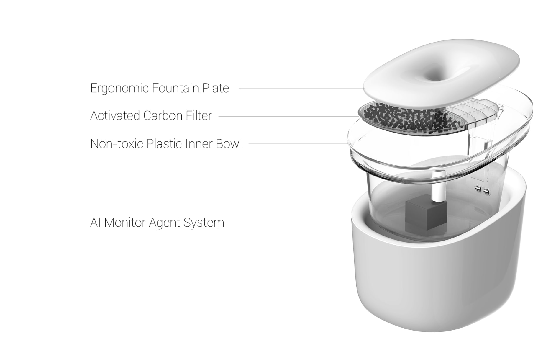 Pura cat water fountain discount