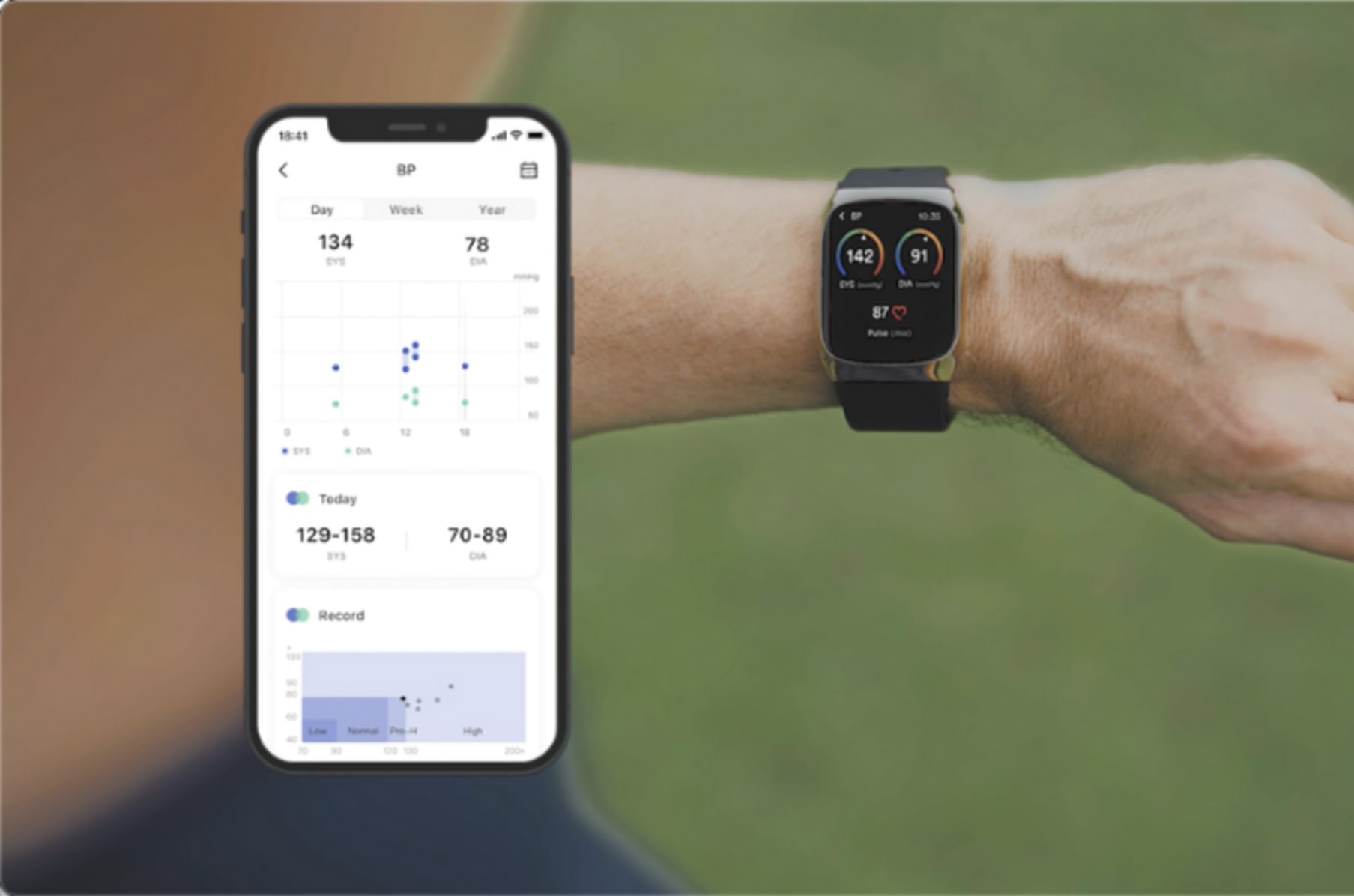 Indiegogo blood pressure best sale watch
