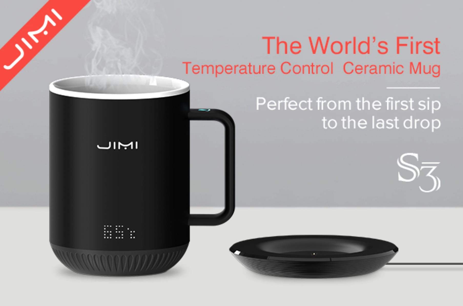 The World's First Temperature Control Ceramic Mug