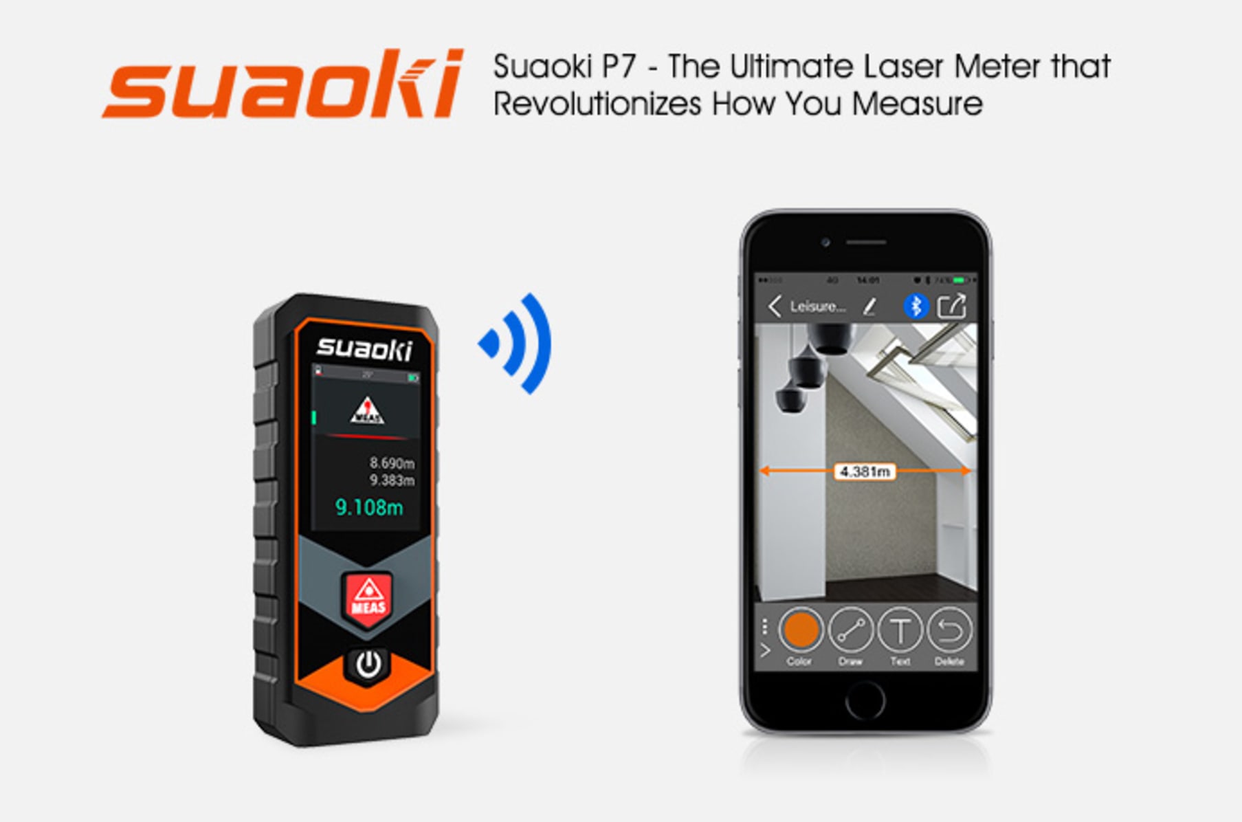 Suaoki laser best sale distance meter