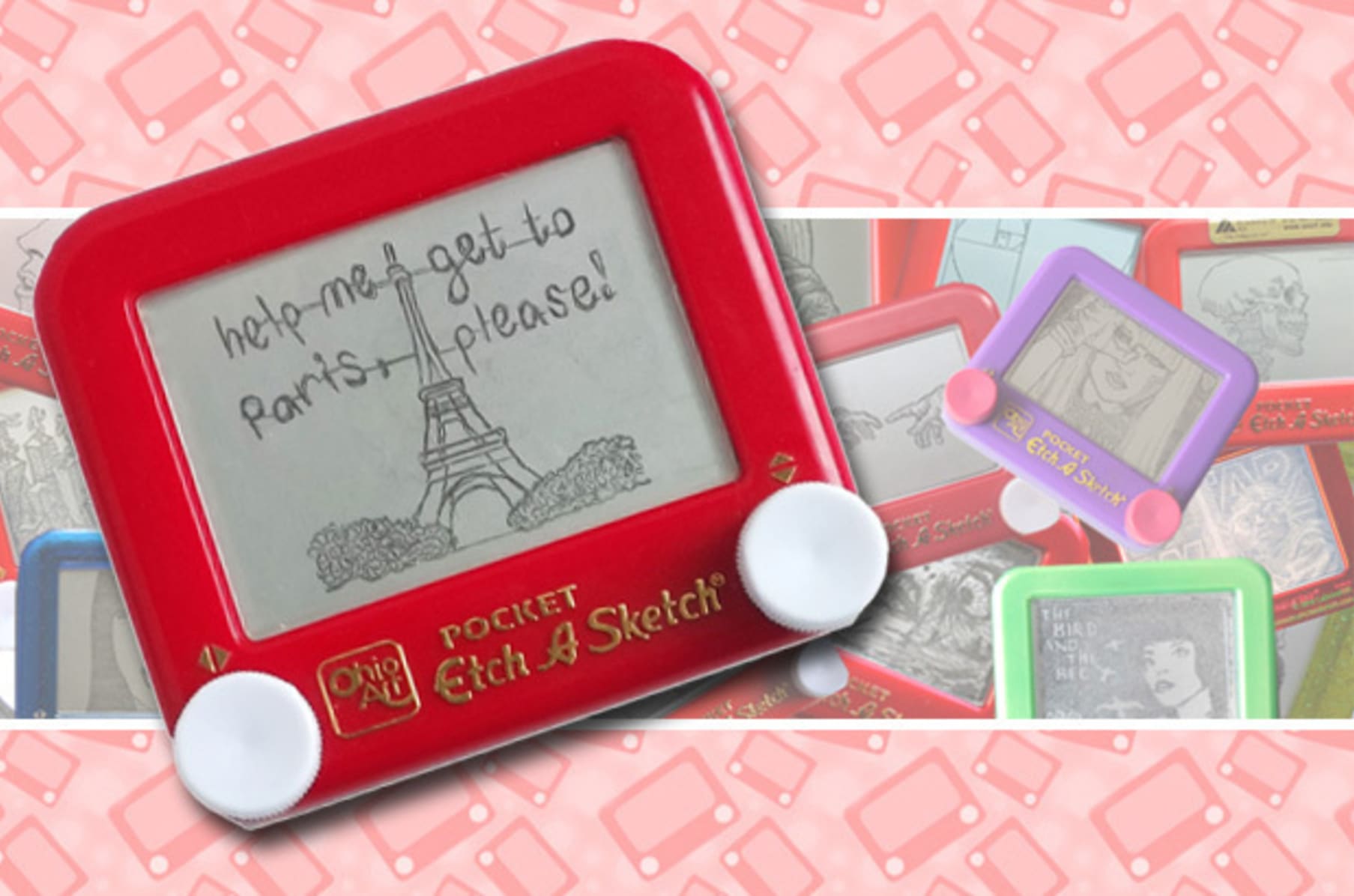 Help Me Show My Etch A Sketch Art In Paris Indiegogo