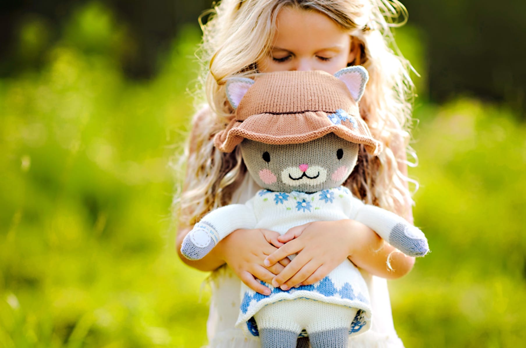 cuddle kind knit dolls that help feed children Indiegogo