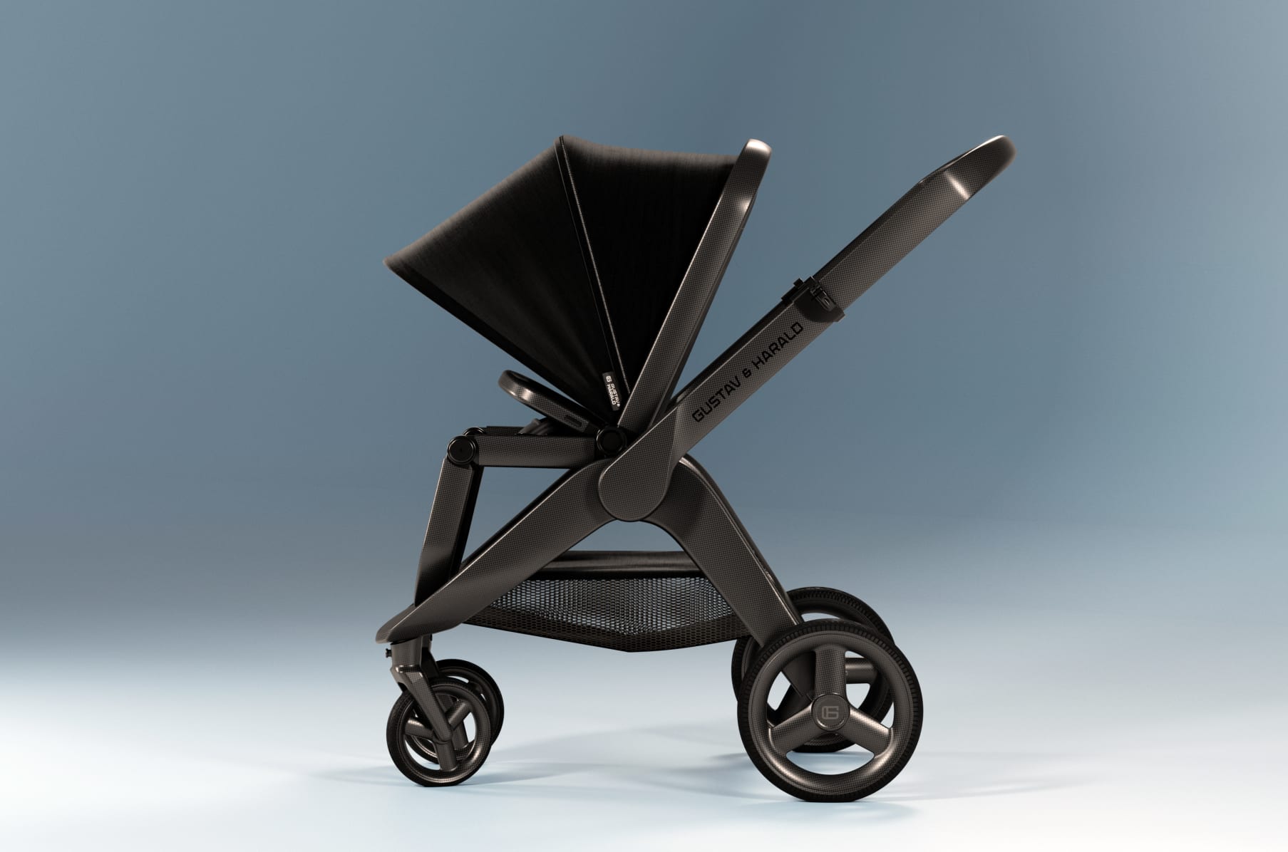 Carbon fiber baby stroller online