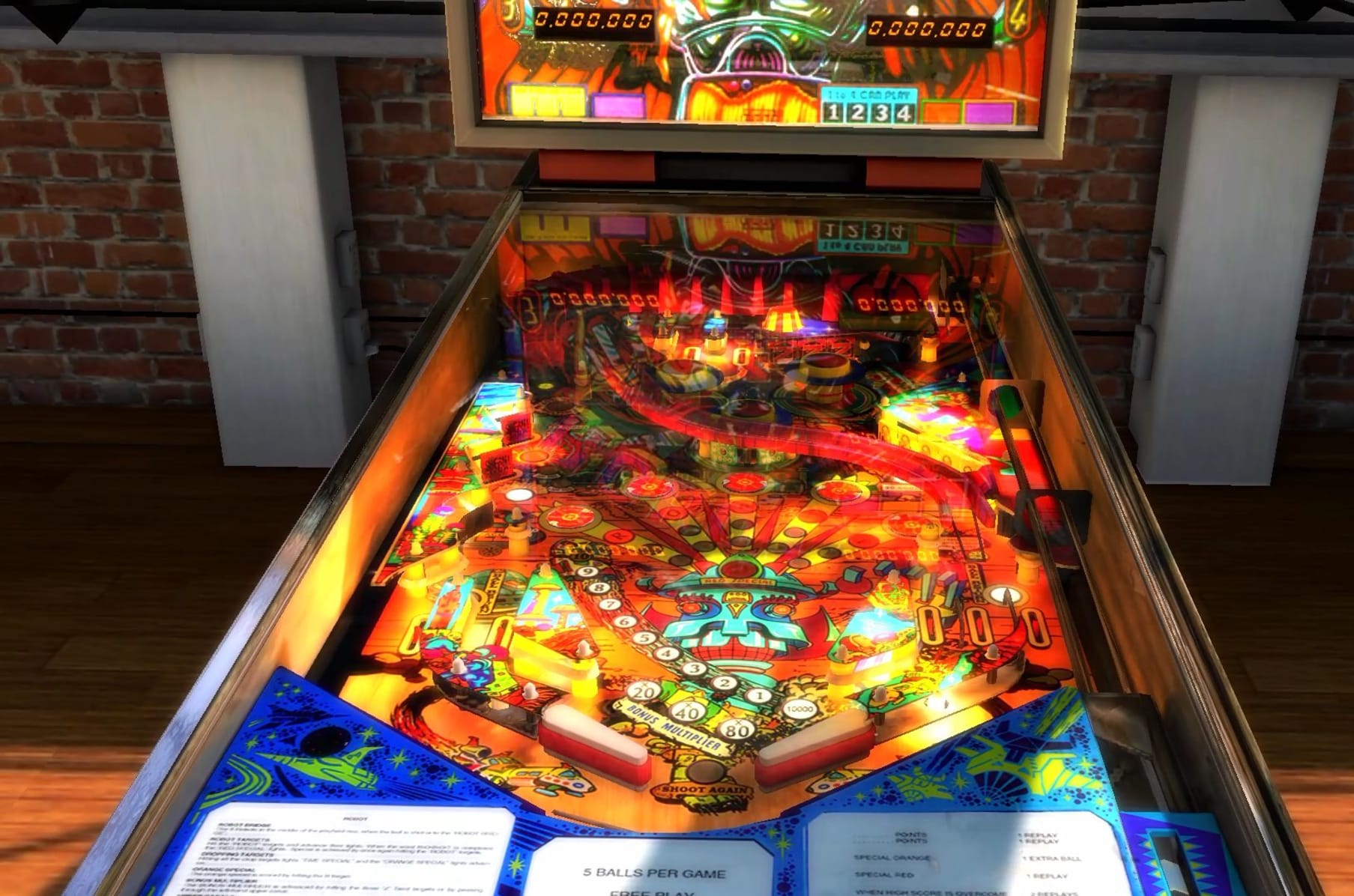 New LED display for Zaccaria pinball machines 