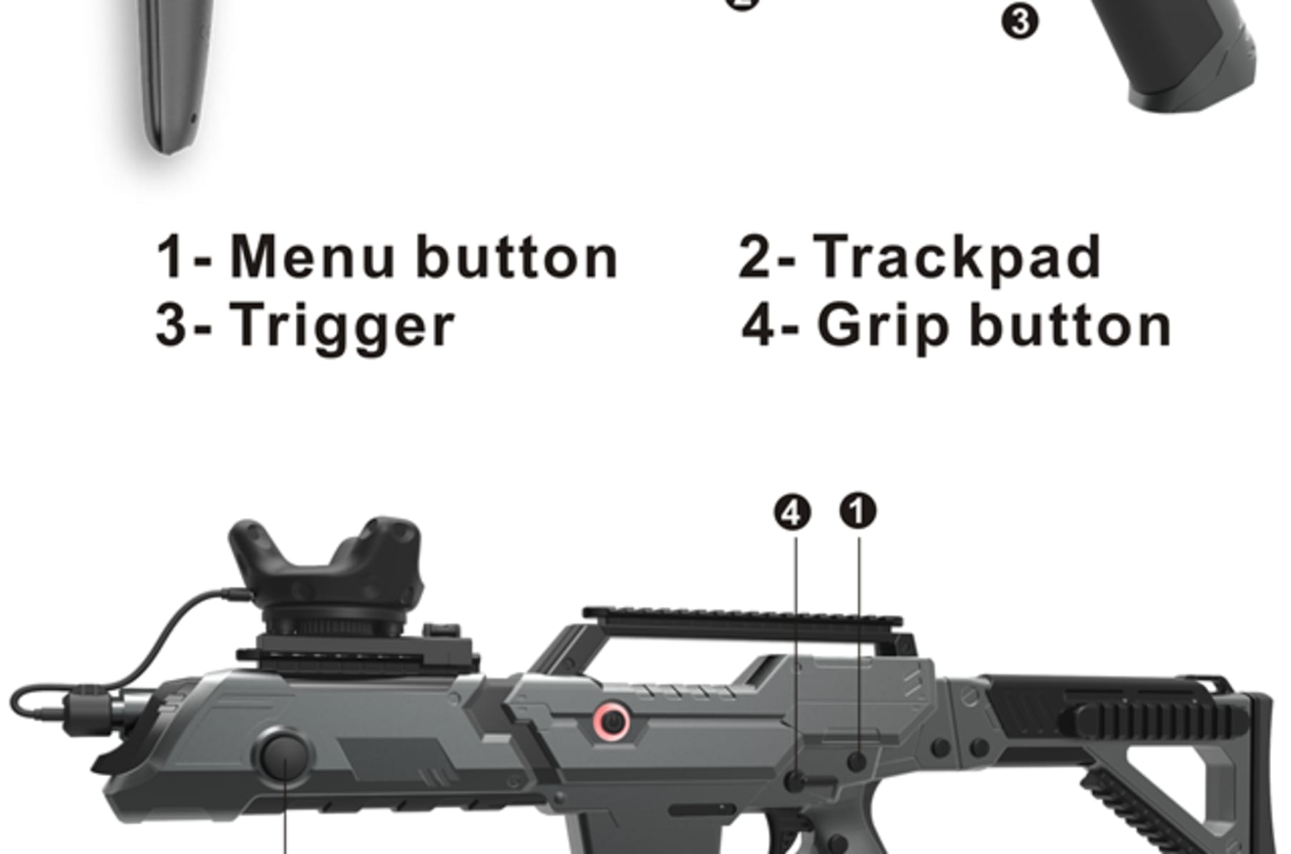 PP Gun: VR Controller HTC Shooting Games | Indiegogo