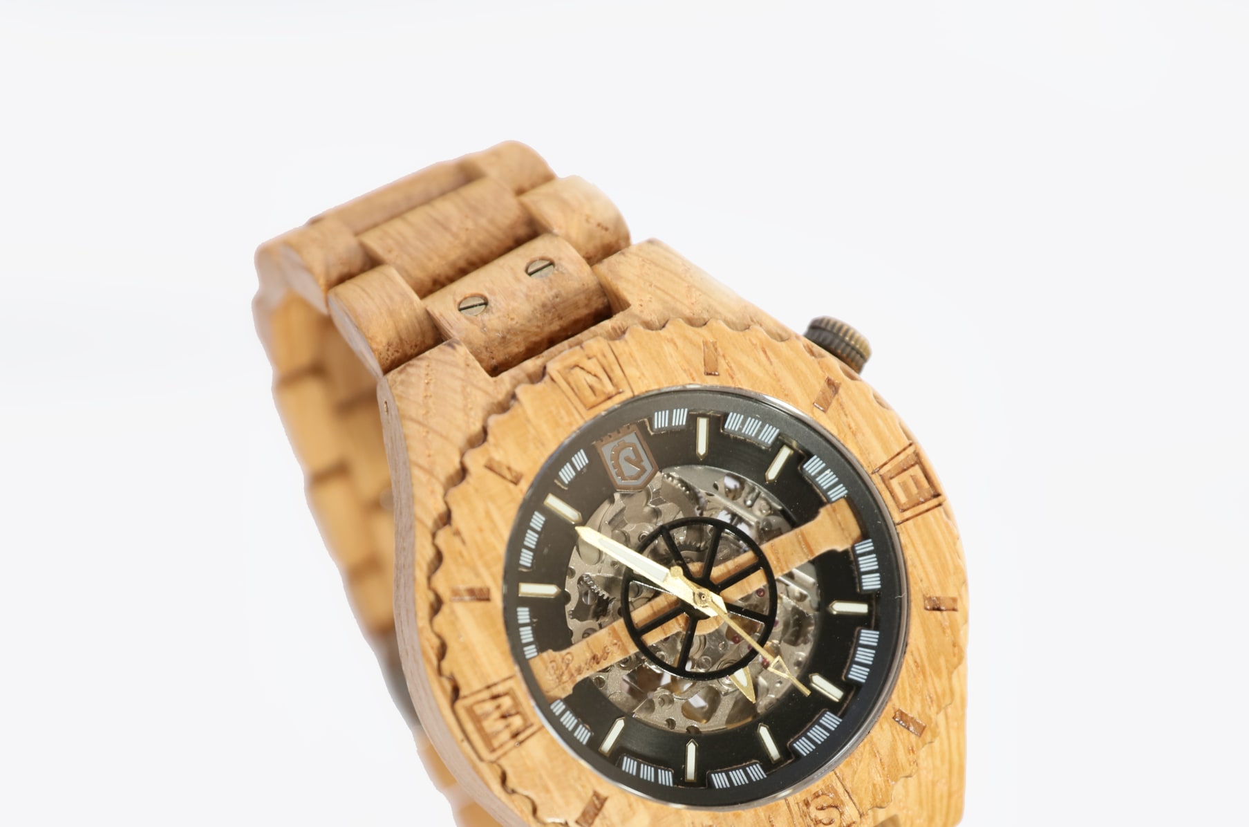 Troy wooden cheap watch