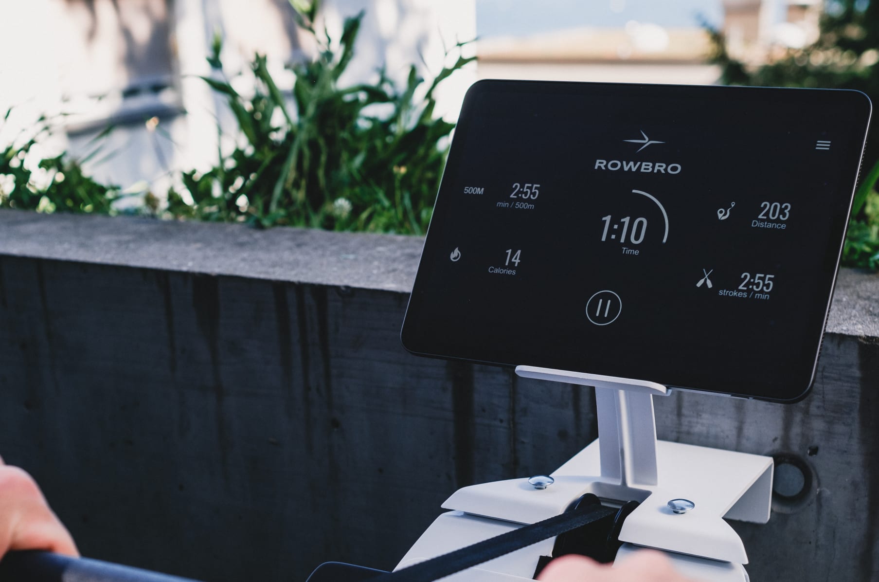 Portable sales rower kickstarter