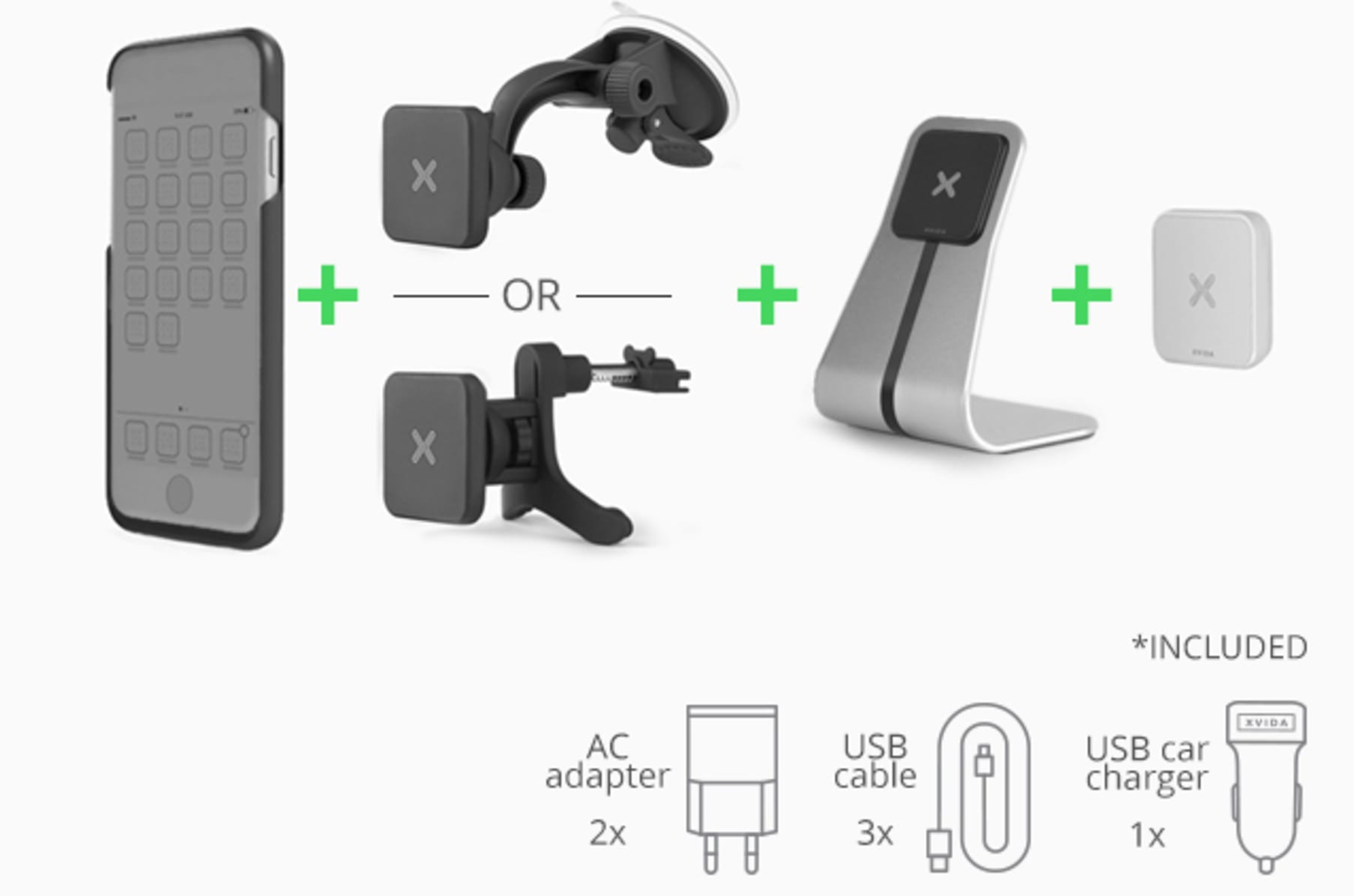 Xvida charger shop