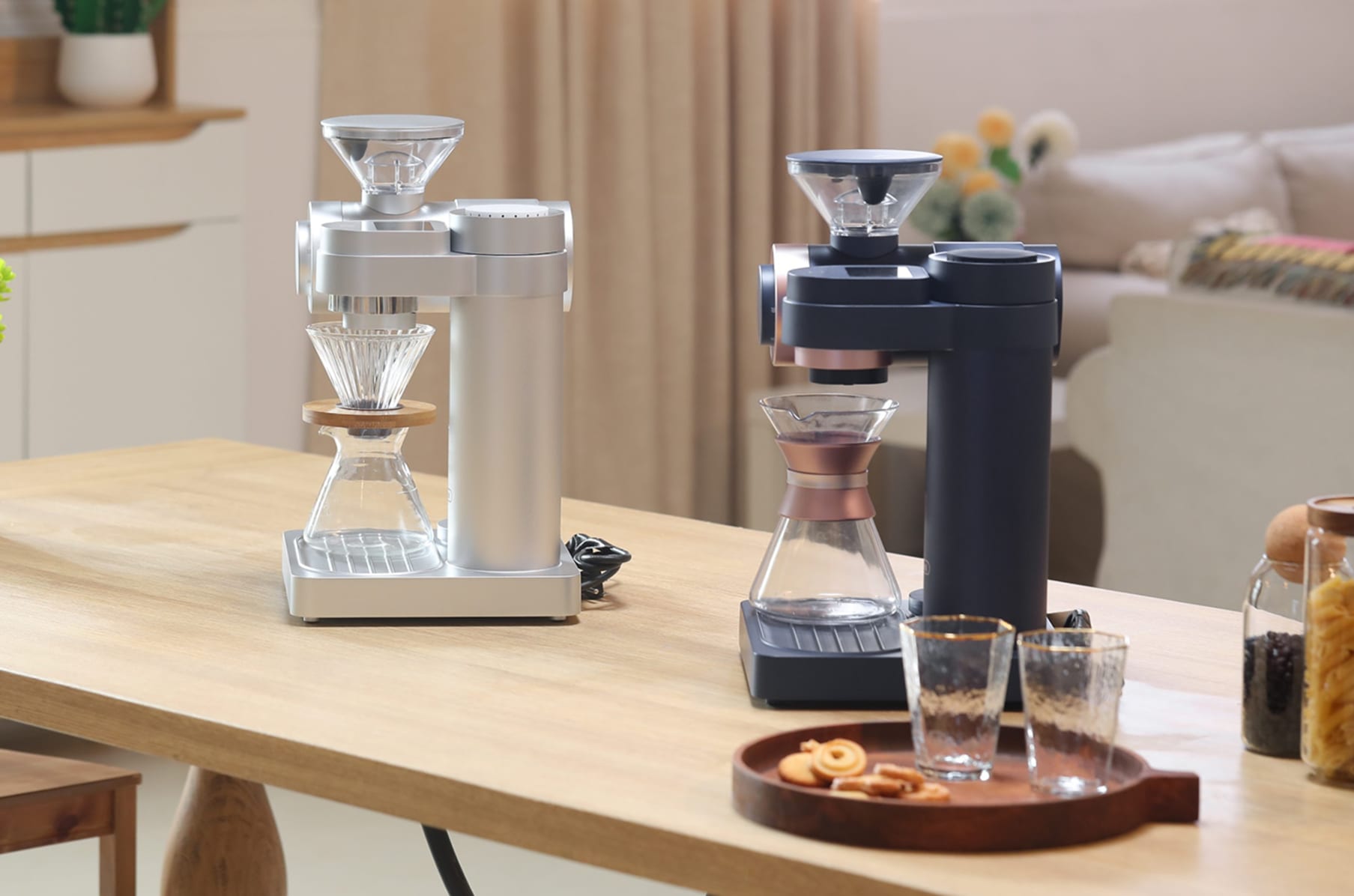Gevi pour discount over coffee maker