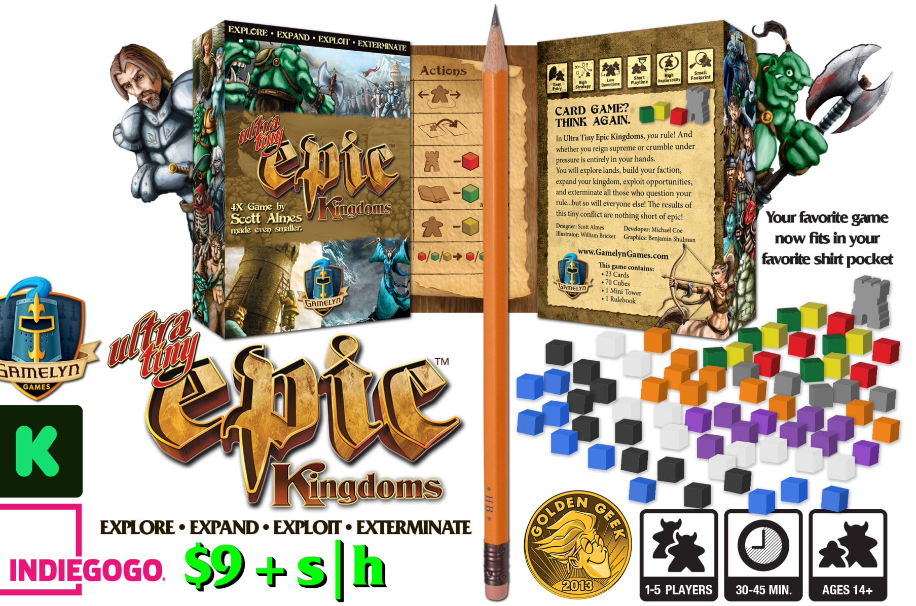 Tiny Epic Kingdoms by Gamelyn Games — Kickstarter