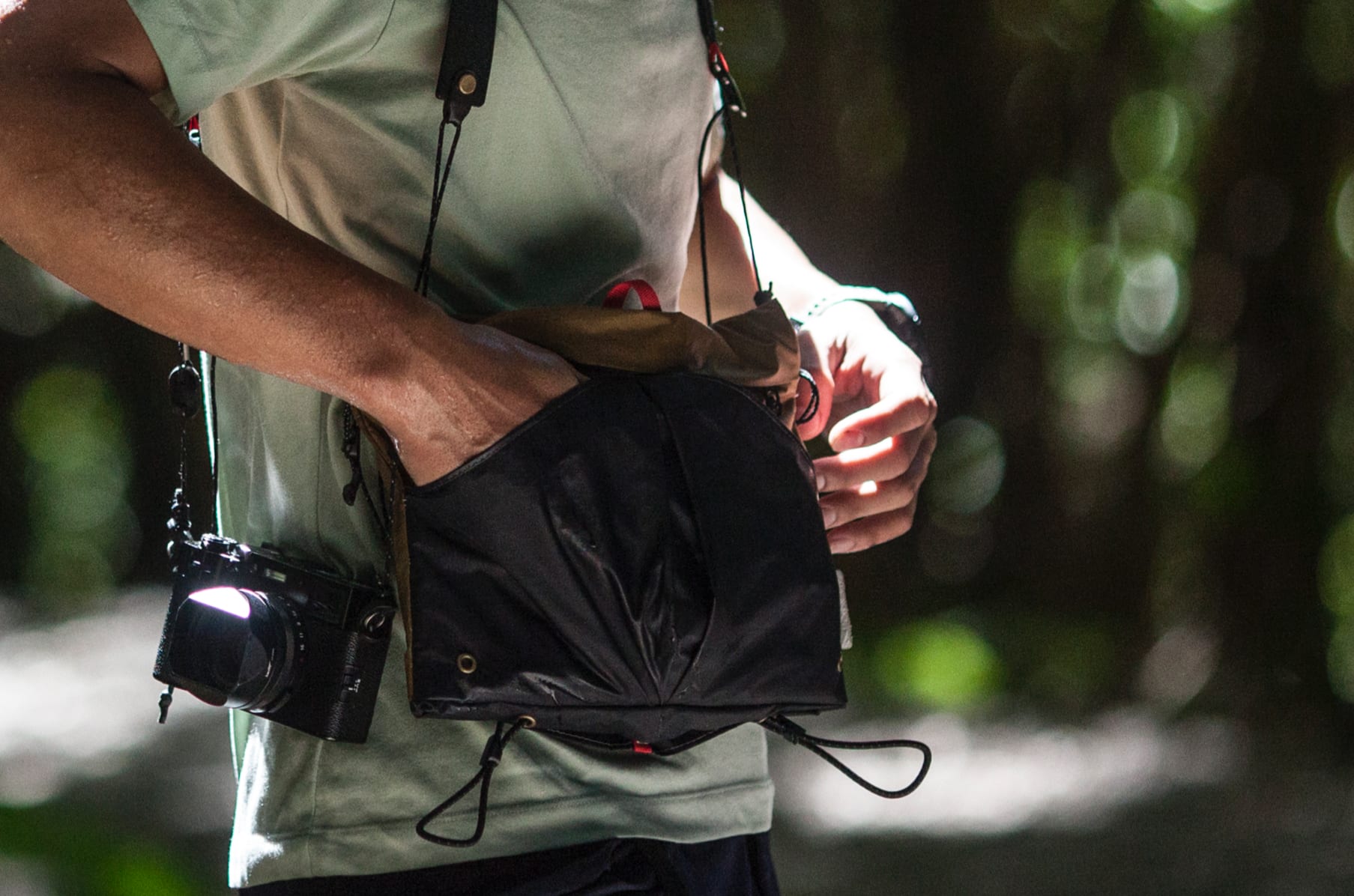 marcher 3 way bag sacoche tote backpack Indiegogo