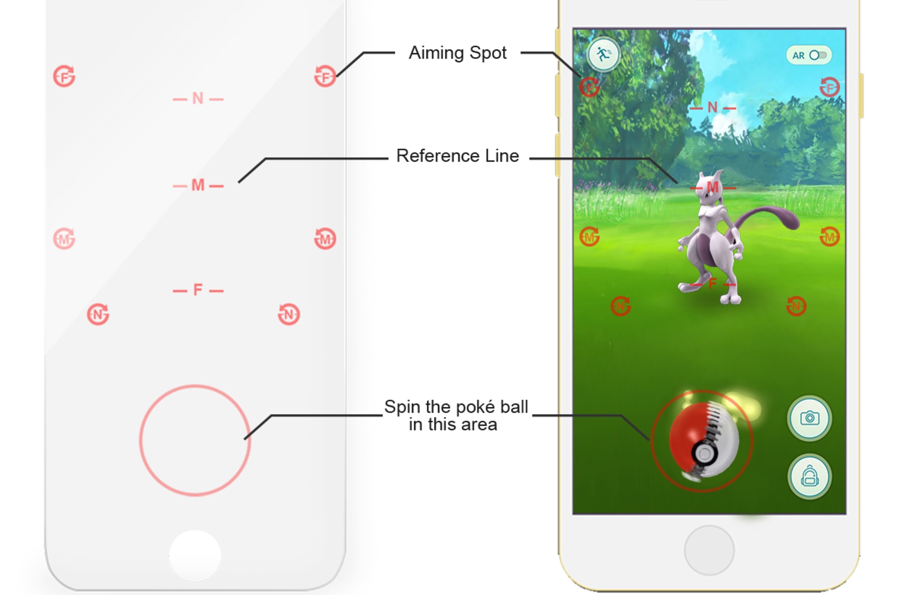 Gotcha Aiming Screen Protector For Pokemon Go Indiegogo