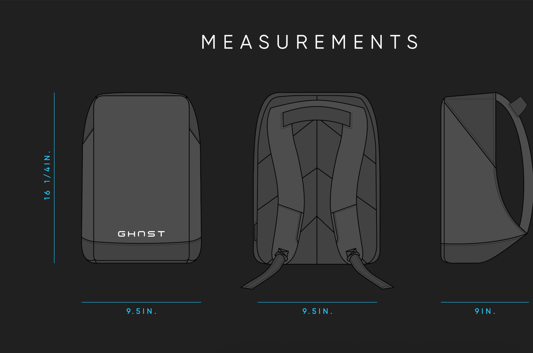 Ghost advanced shop smart backpack
