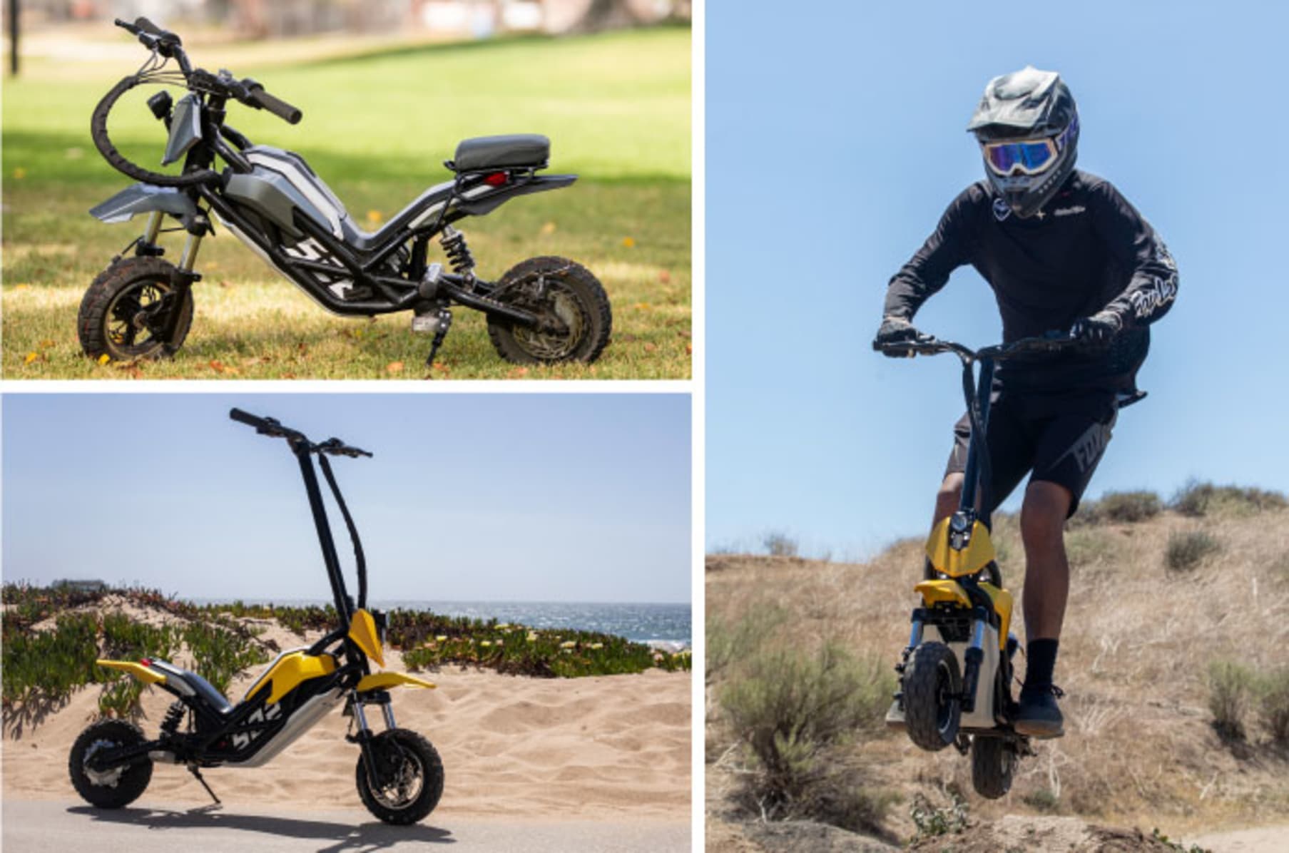 Entre la trottinette électrique et la mini motocross, il y a la Splach  Transformer