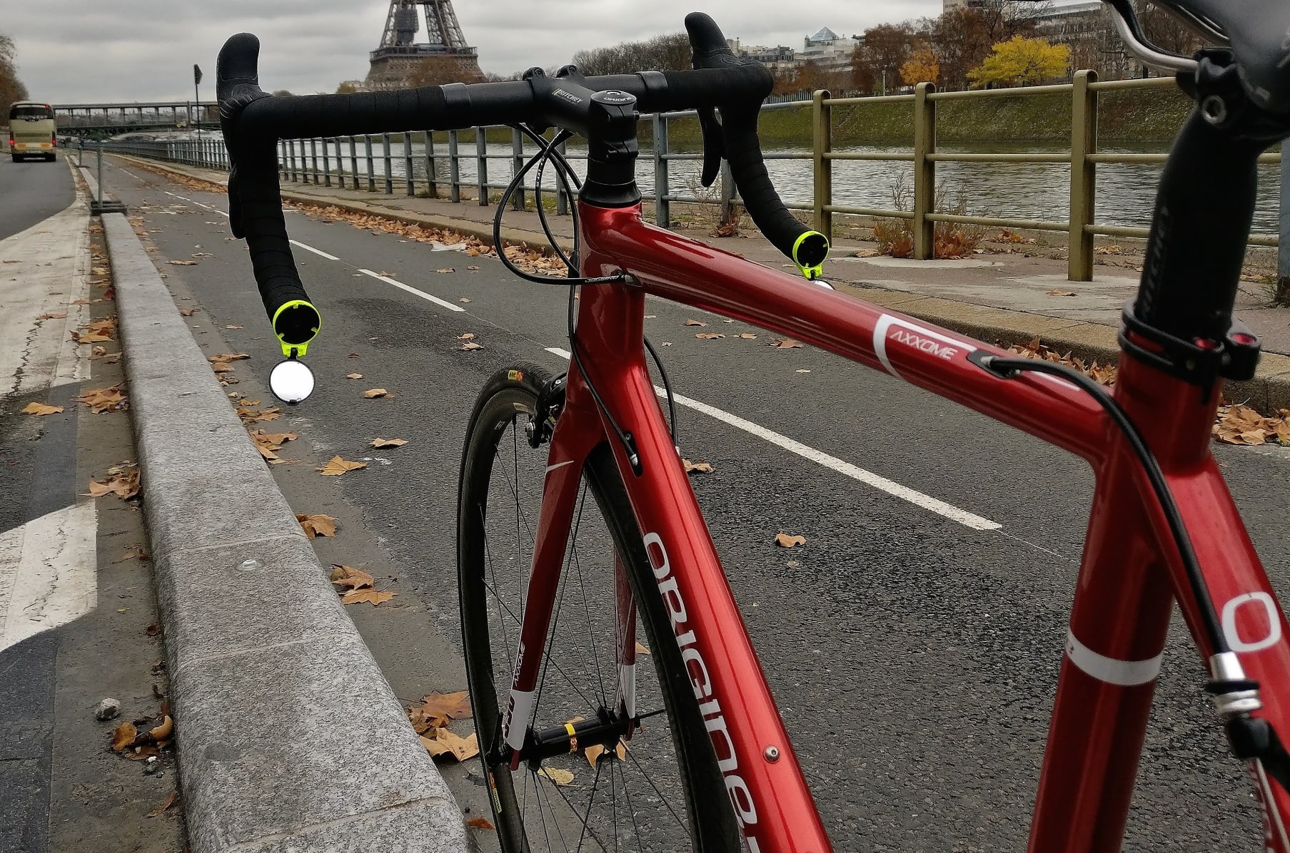 corky drop bar bike mirror