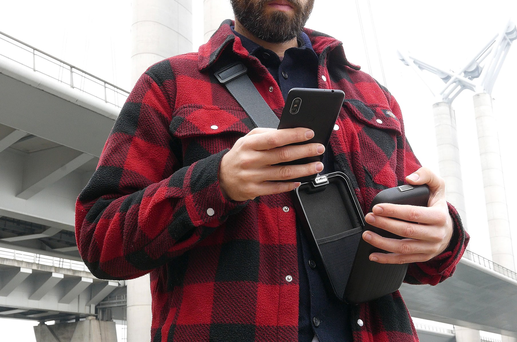 Cell phone sling bag shop