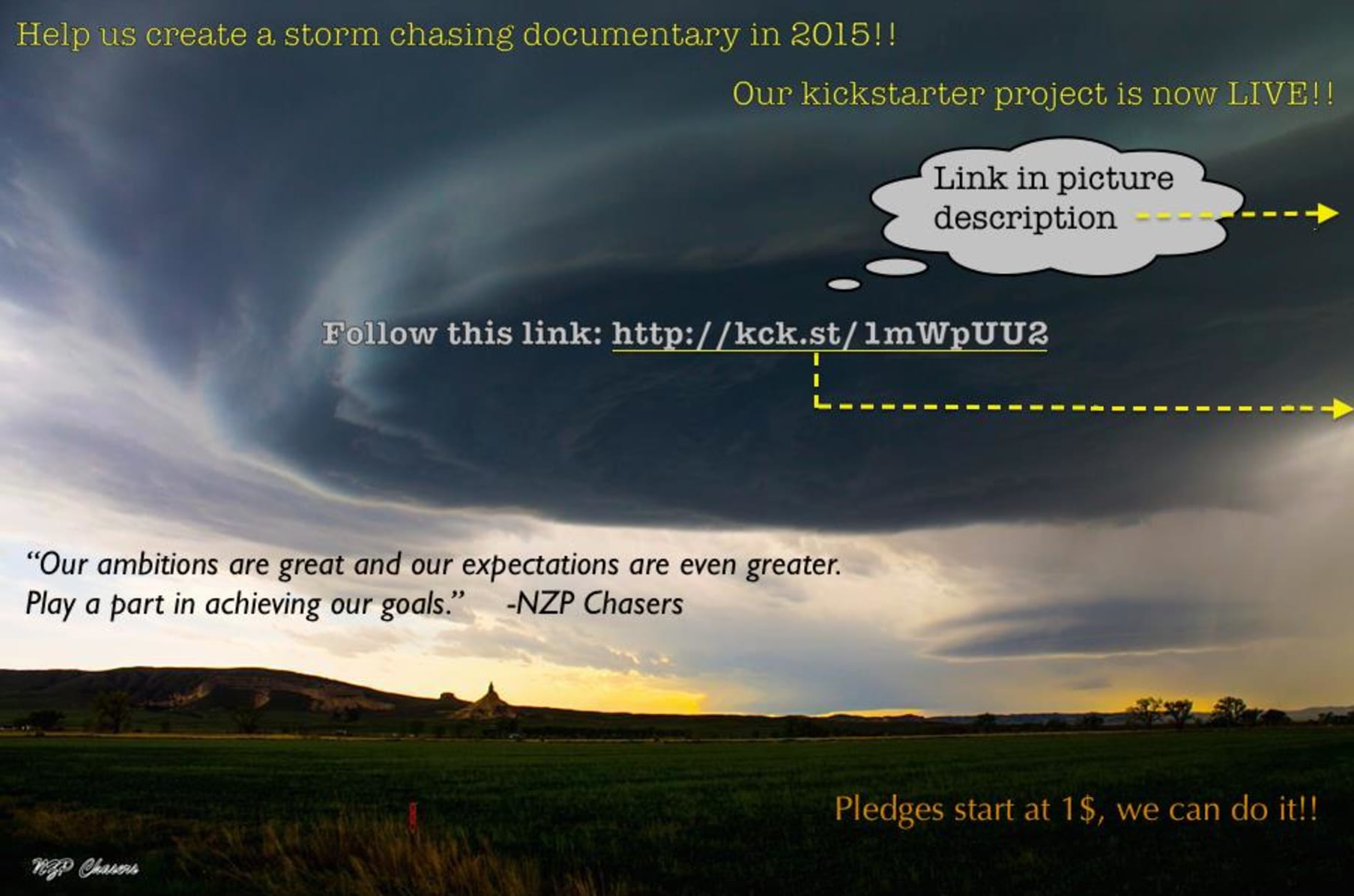 The Reality Of Storm Chasing A Documentary Indiegogo