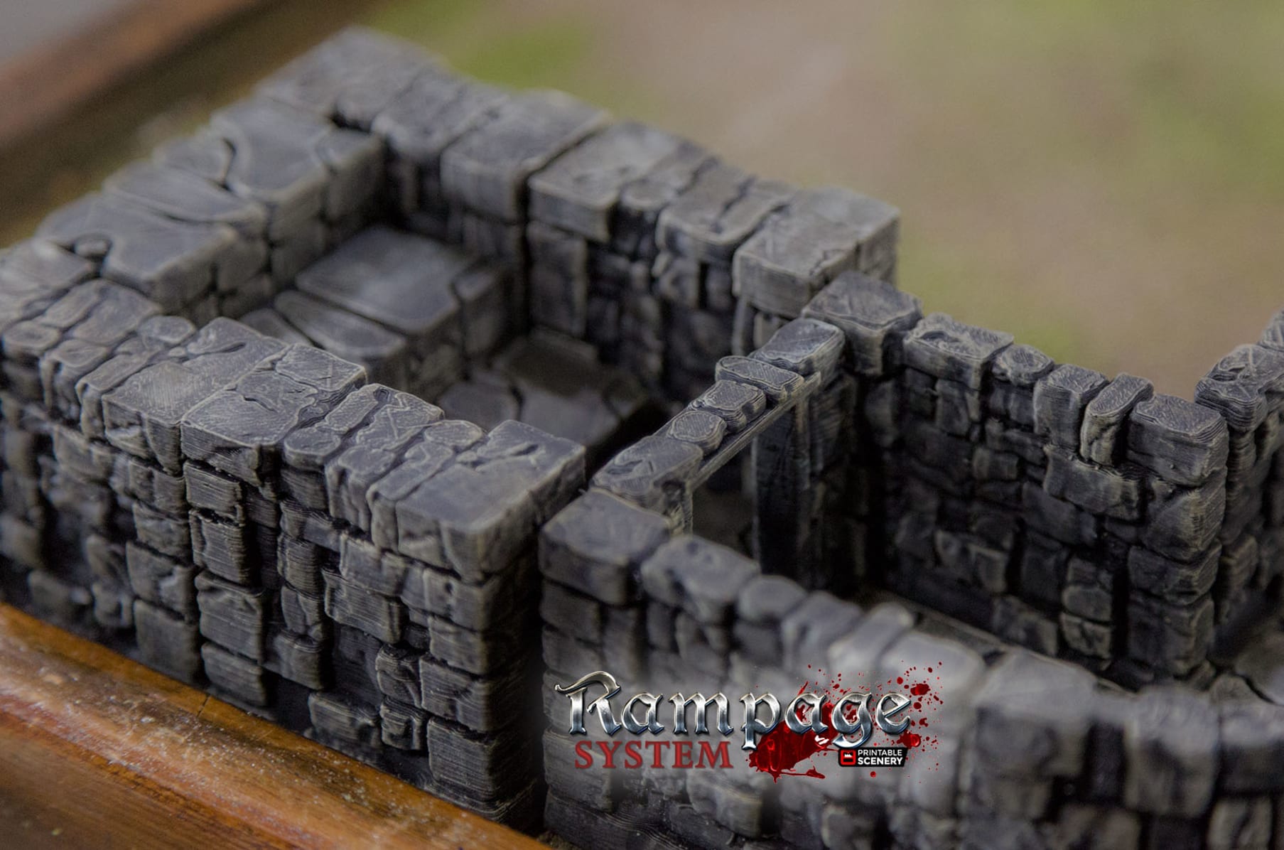 Rampage 3d Printable Scenery Building System Indiegogo