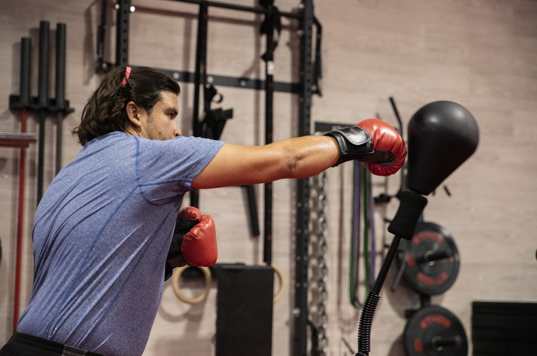 9round fitness adjustable reflex punching bag sales