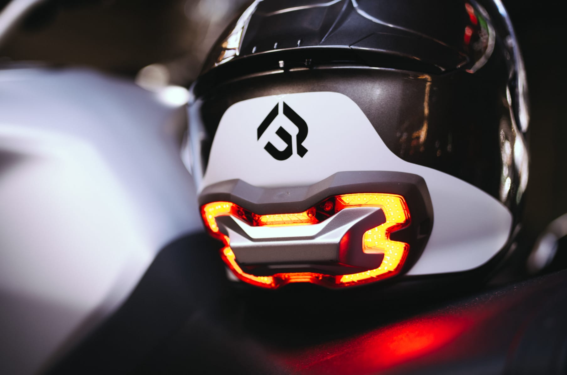 Smart helmet light sales