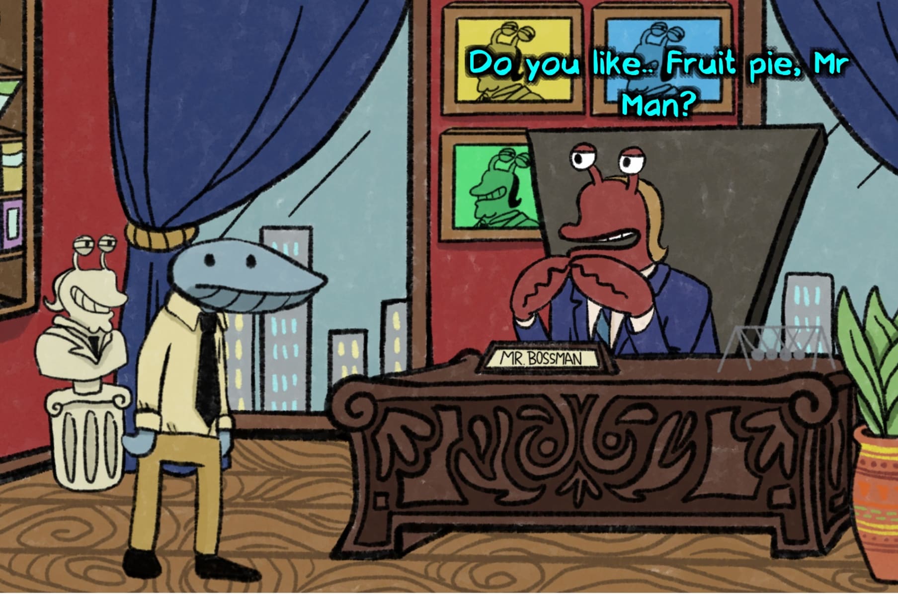 Clam Man the world s first clam based comedy game Indiegogo