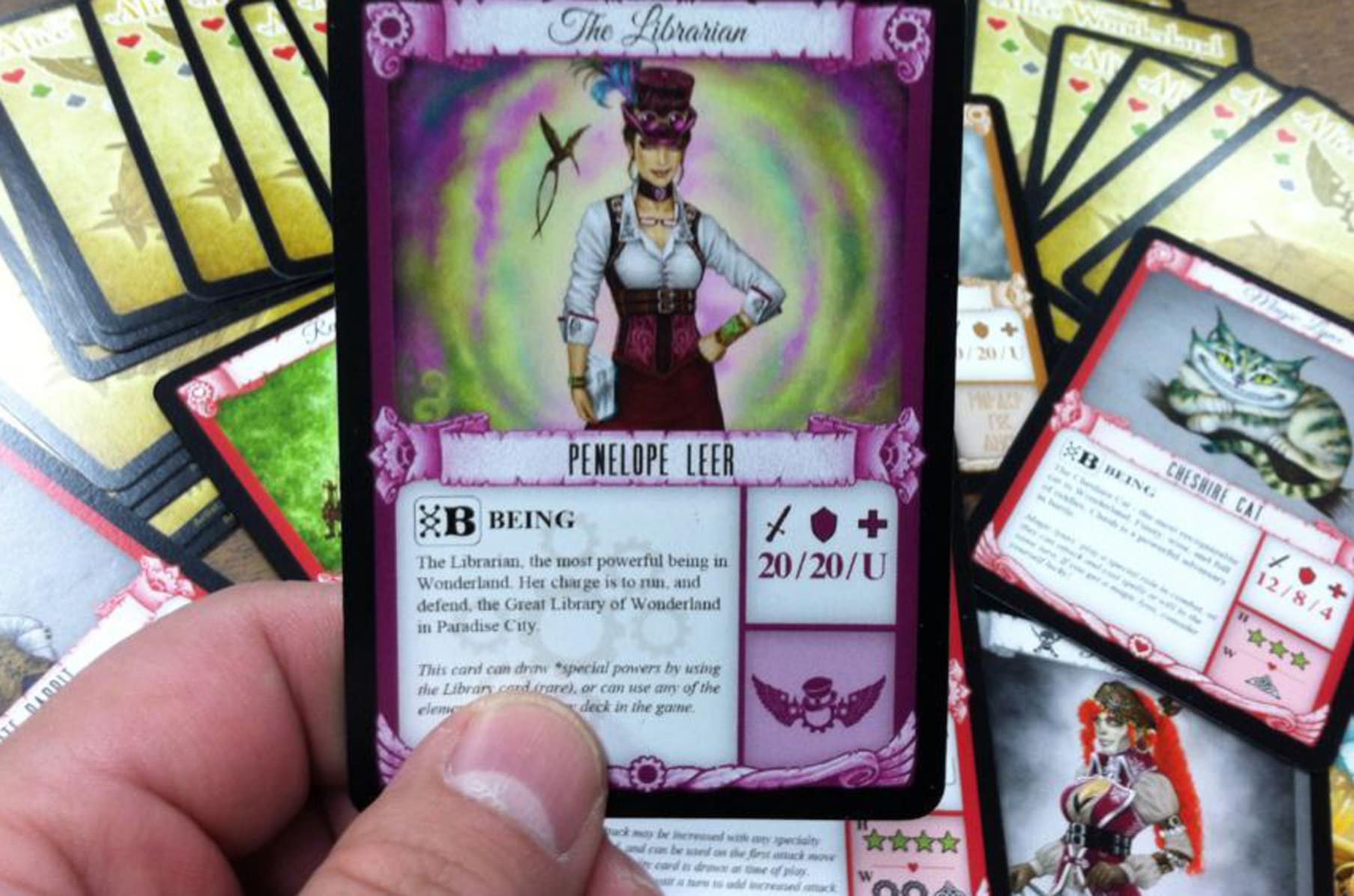 Alice Of Wonderland Trading Card Game Indiegogo
