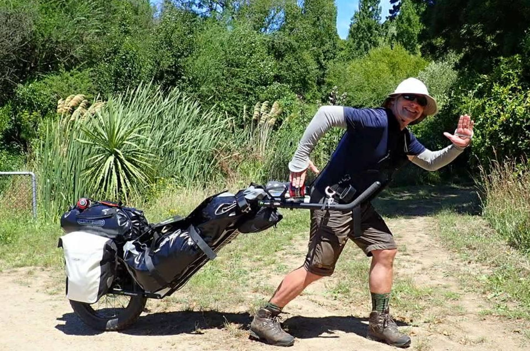 Hiking trolley discount
