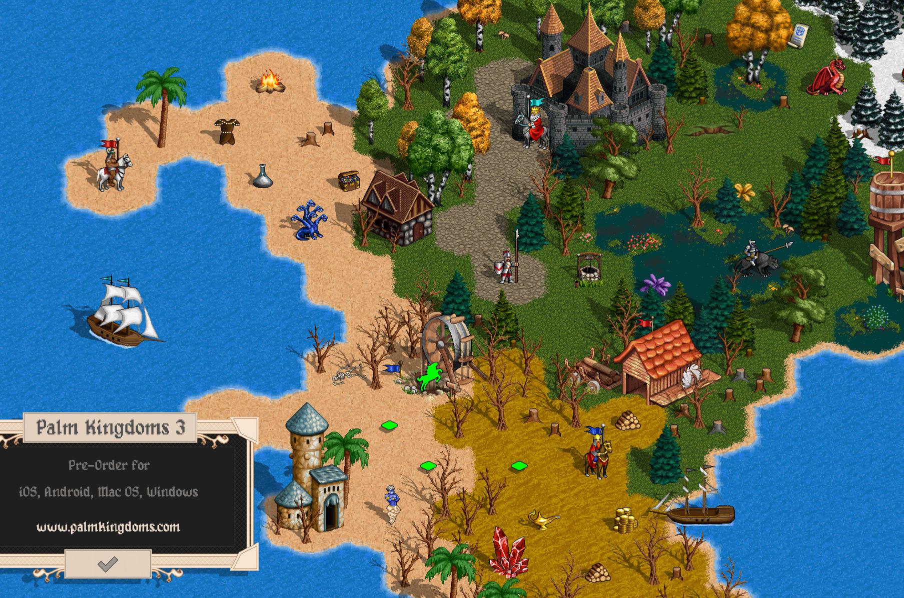 Palm Kingdoms 3 Indiegogo