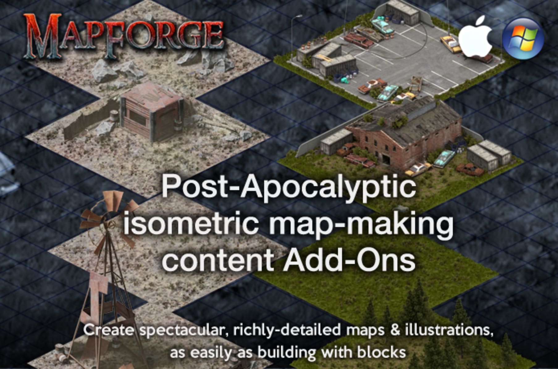Post Apocalyptic Rpg Maps Post-Apocalyptic Map-Making Assets For Rpgs | Indiegogo