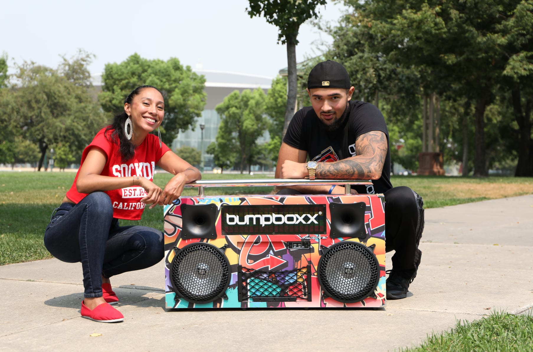 Bumpboxx freestyle outlet v3s bluetooth boombox