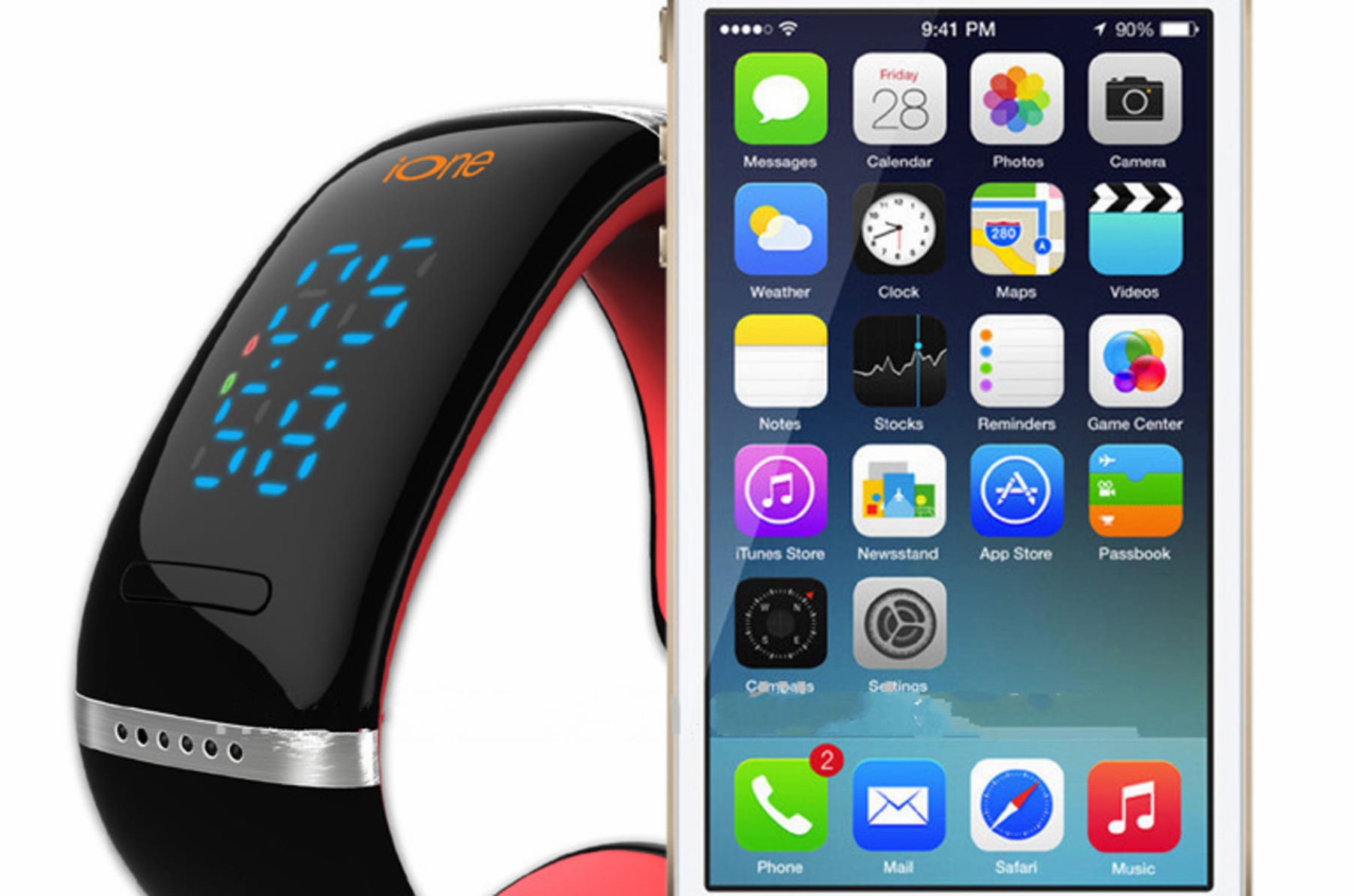 iOne LED Smart Watch Indiegogo