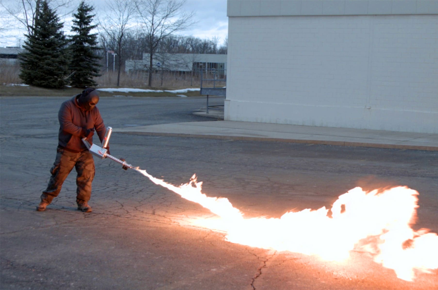 Xm42 The Handheld Flamethrower Indiegogo