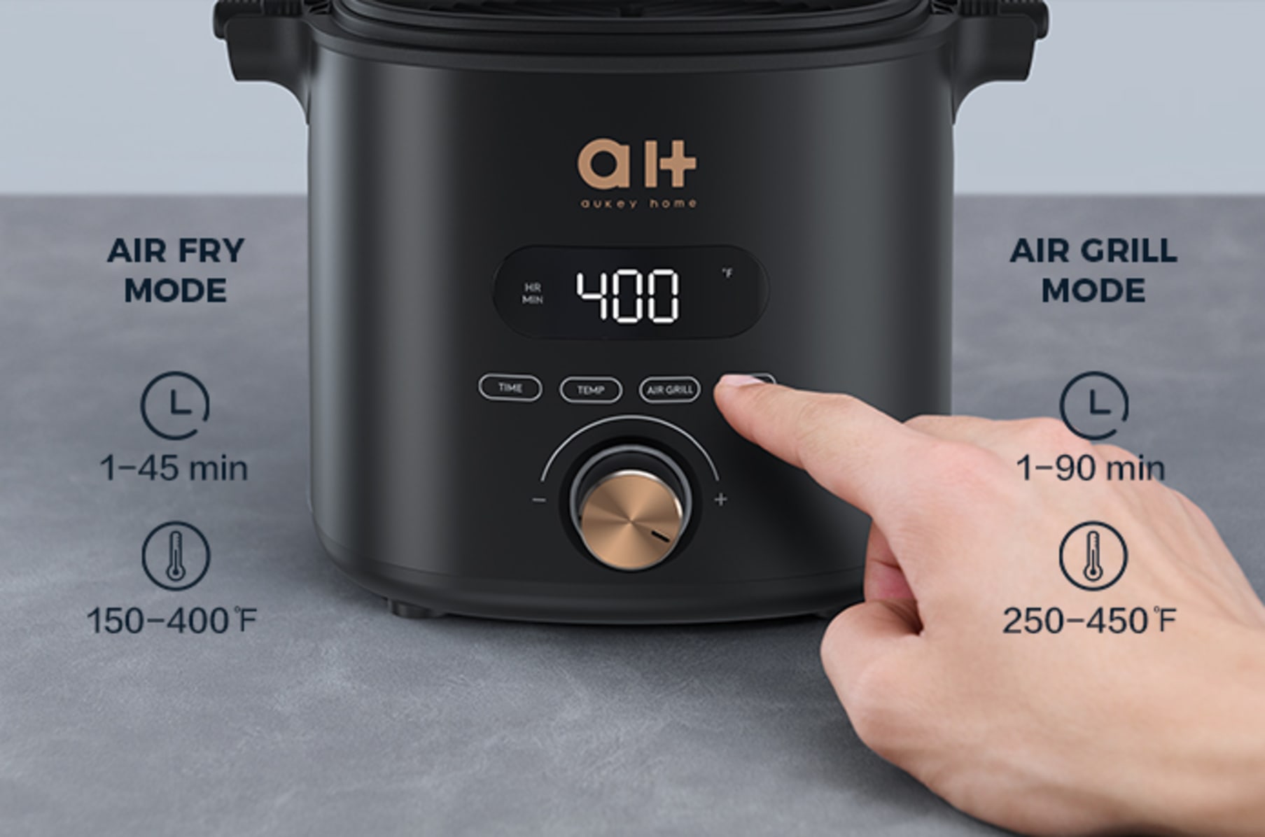 Aukey home hot sale air fryer