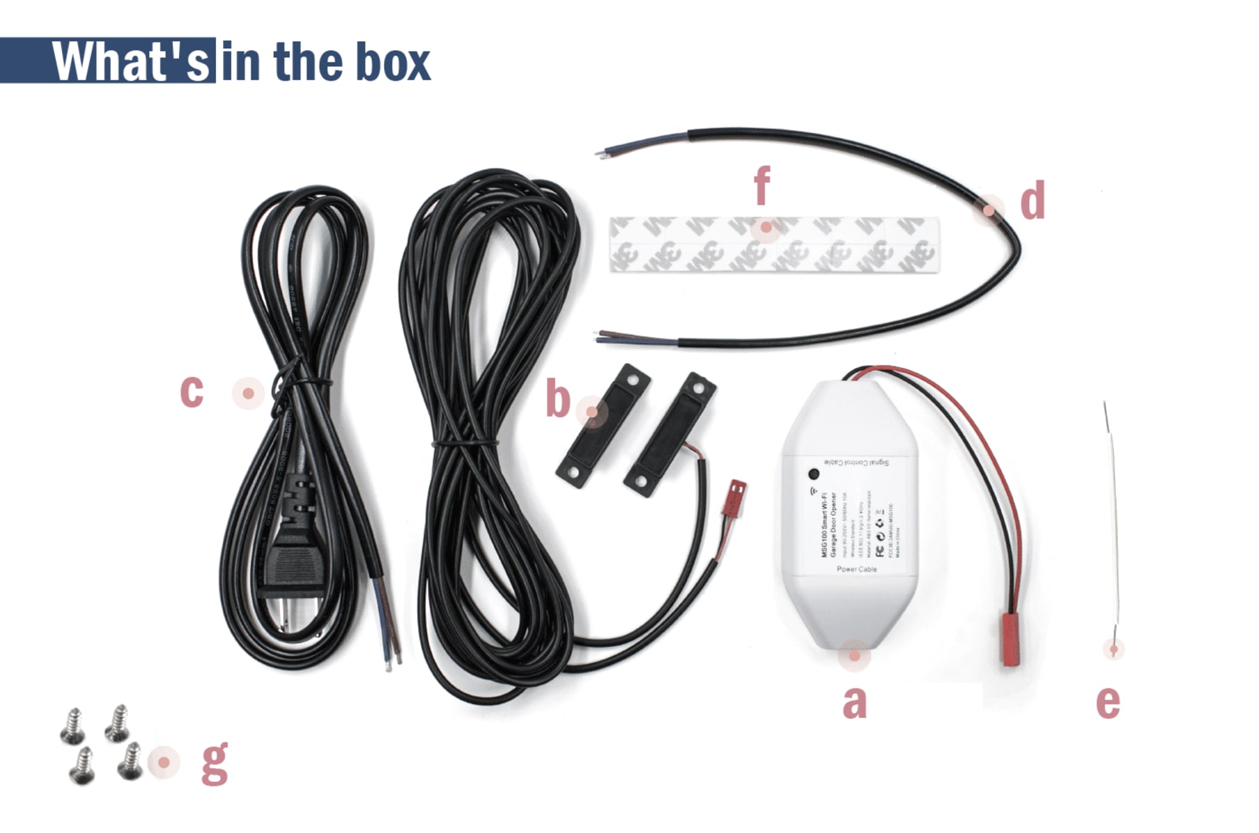 Meross smart wifi garage door opener sales