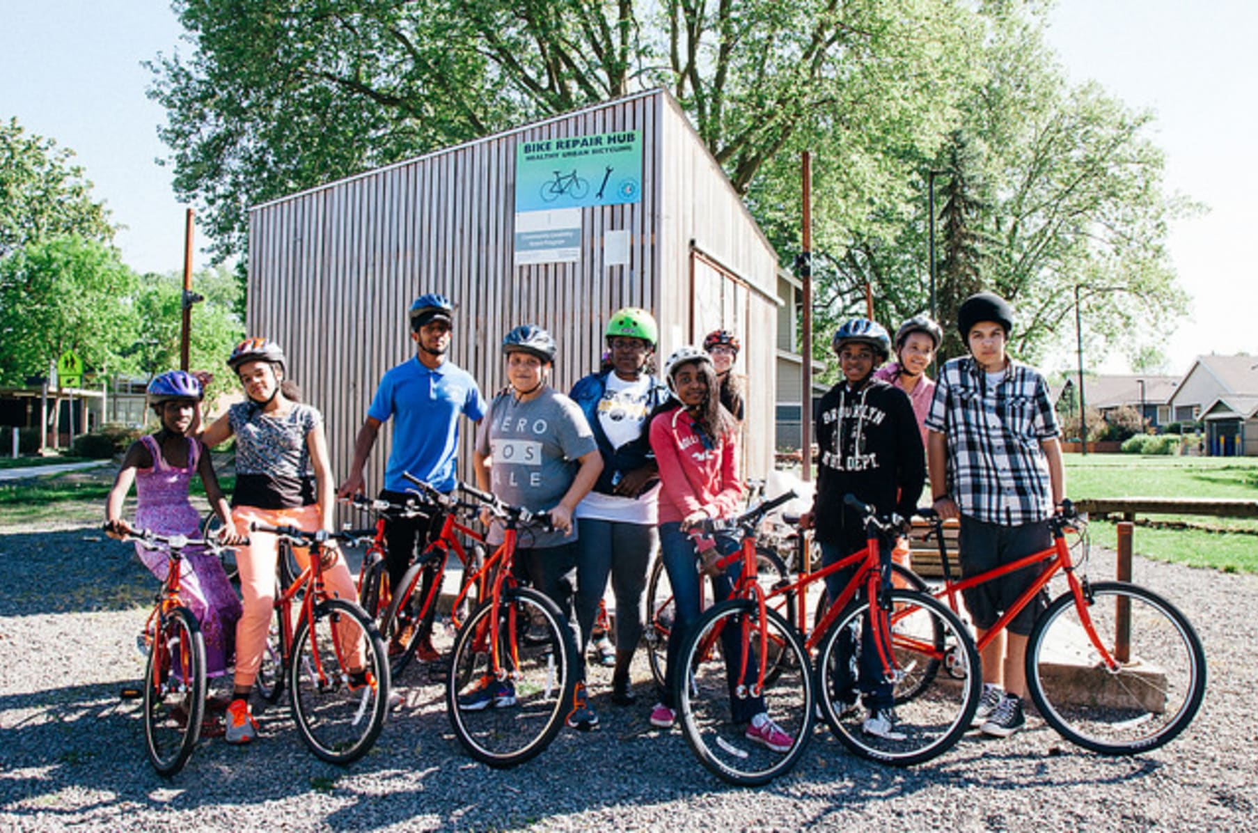 Bicycle repair on sale hub