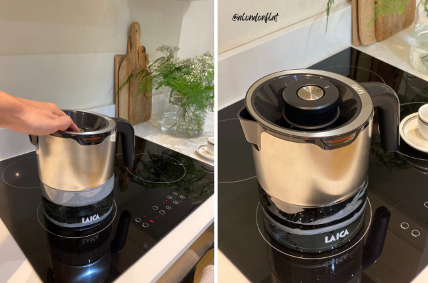 VISIONE: Intuitive Induction Hob Top Kettle