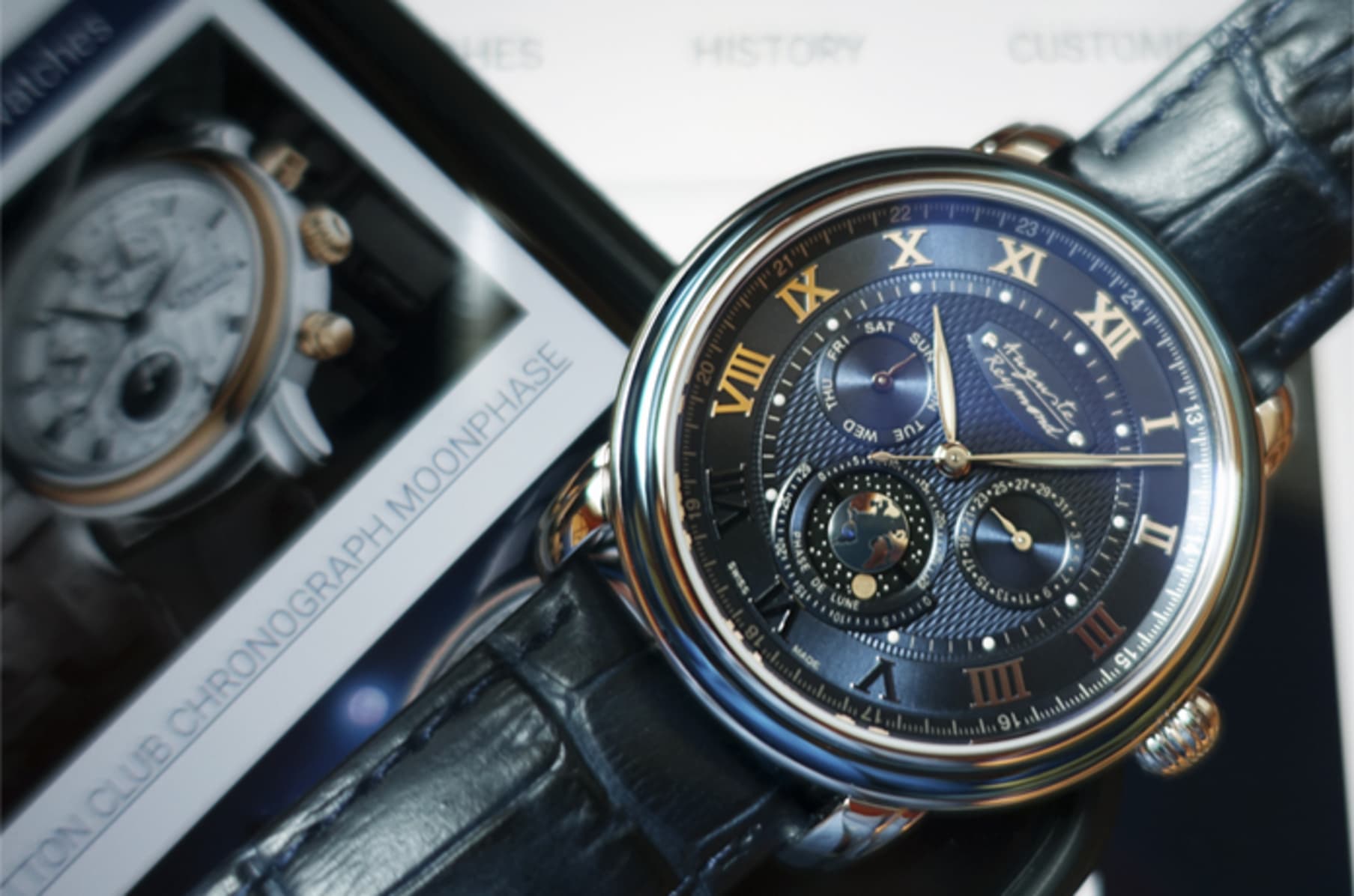 Auguste reymond outlet cotton club moonphase