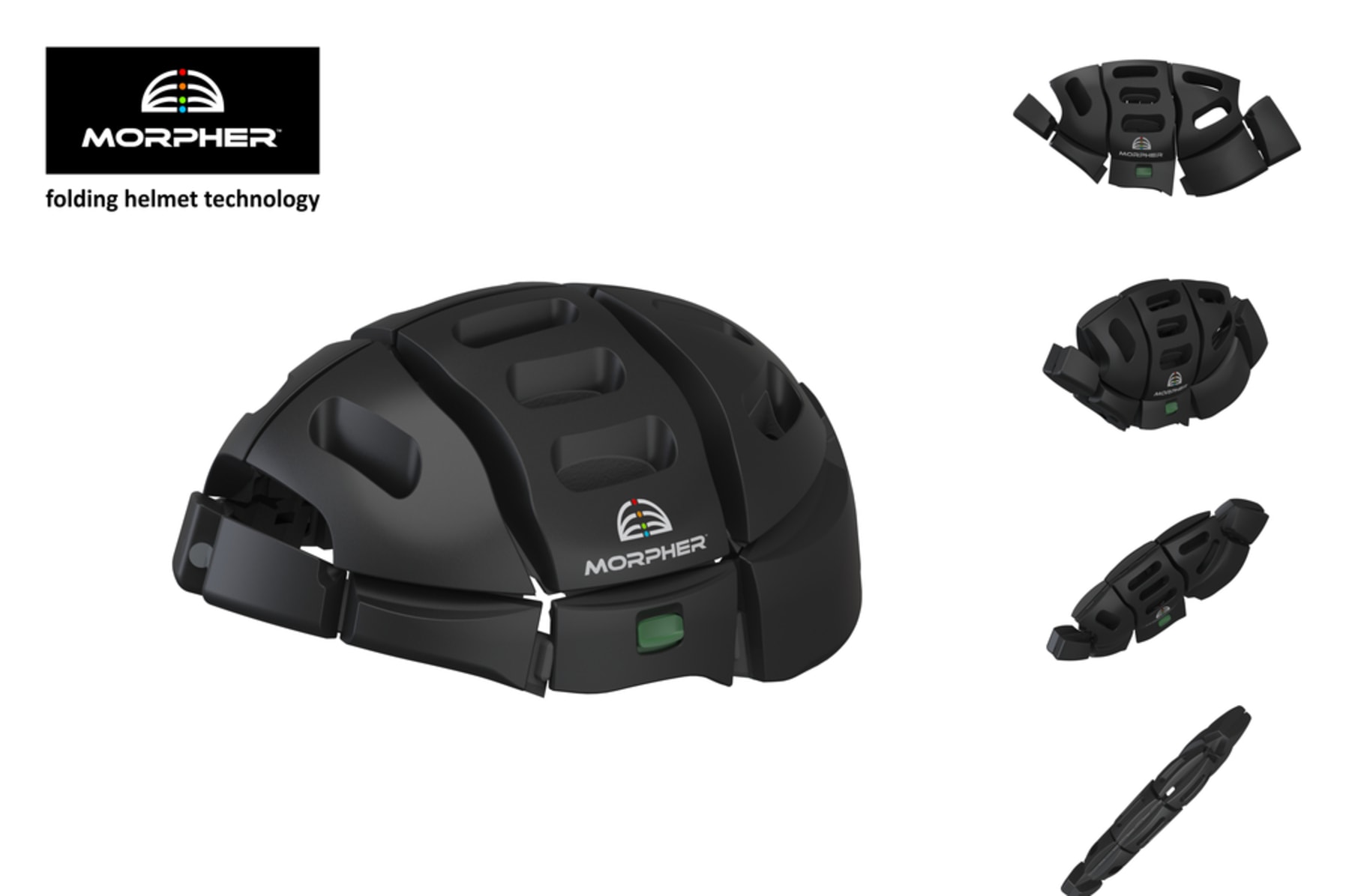 folding cycle helmet