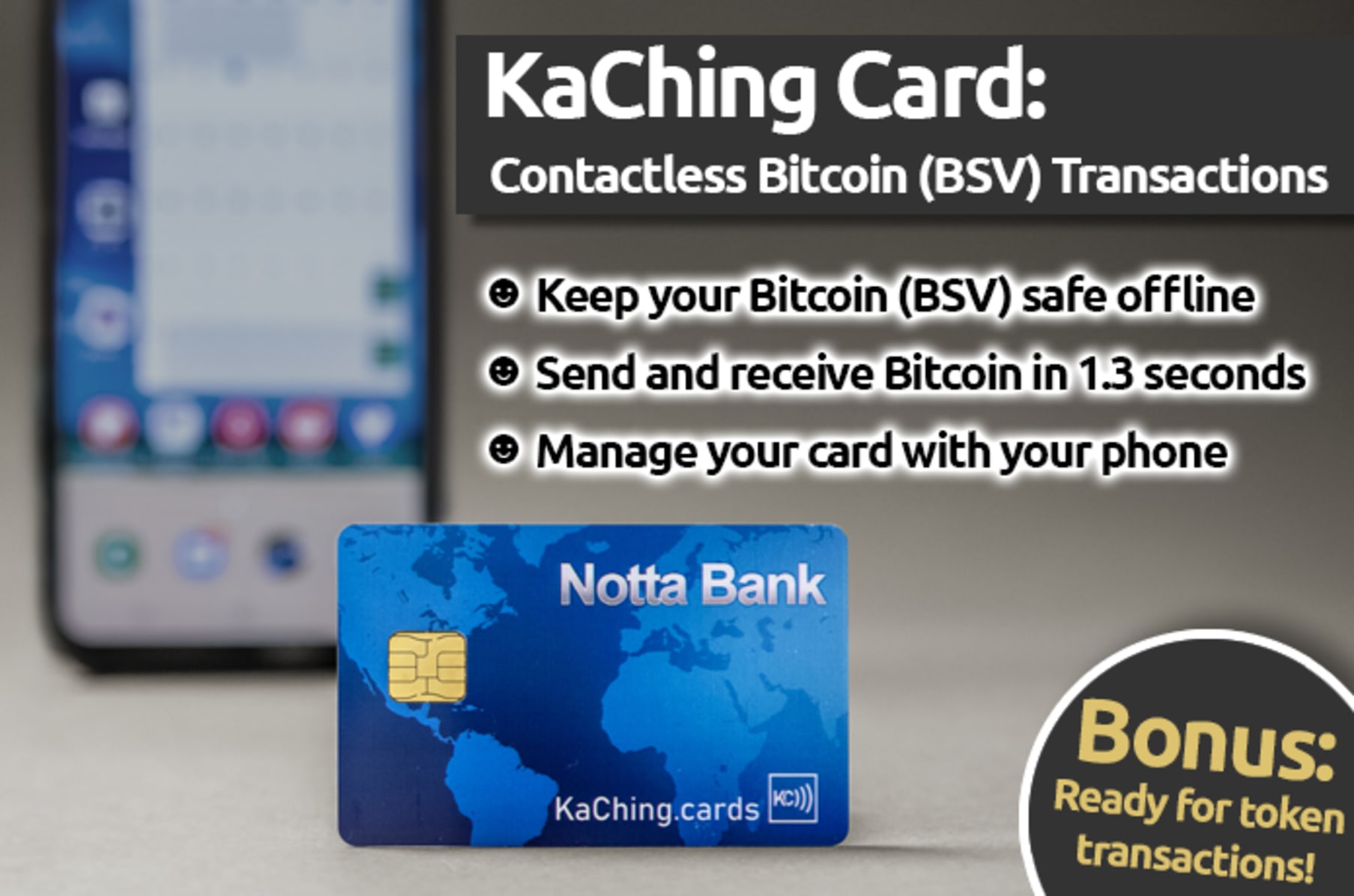 Kaching Secure Bitcoin Wallet Indiegogo