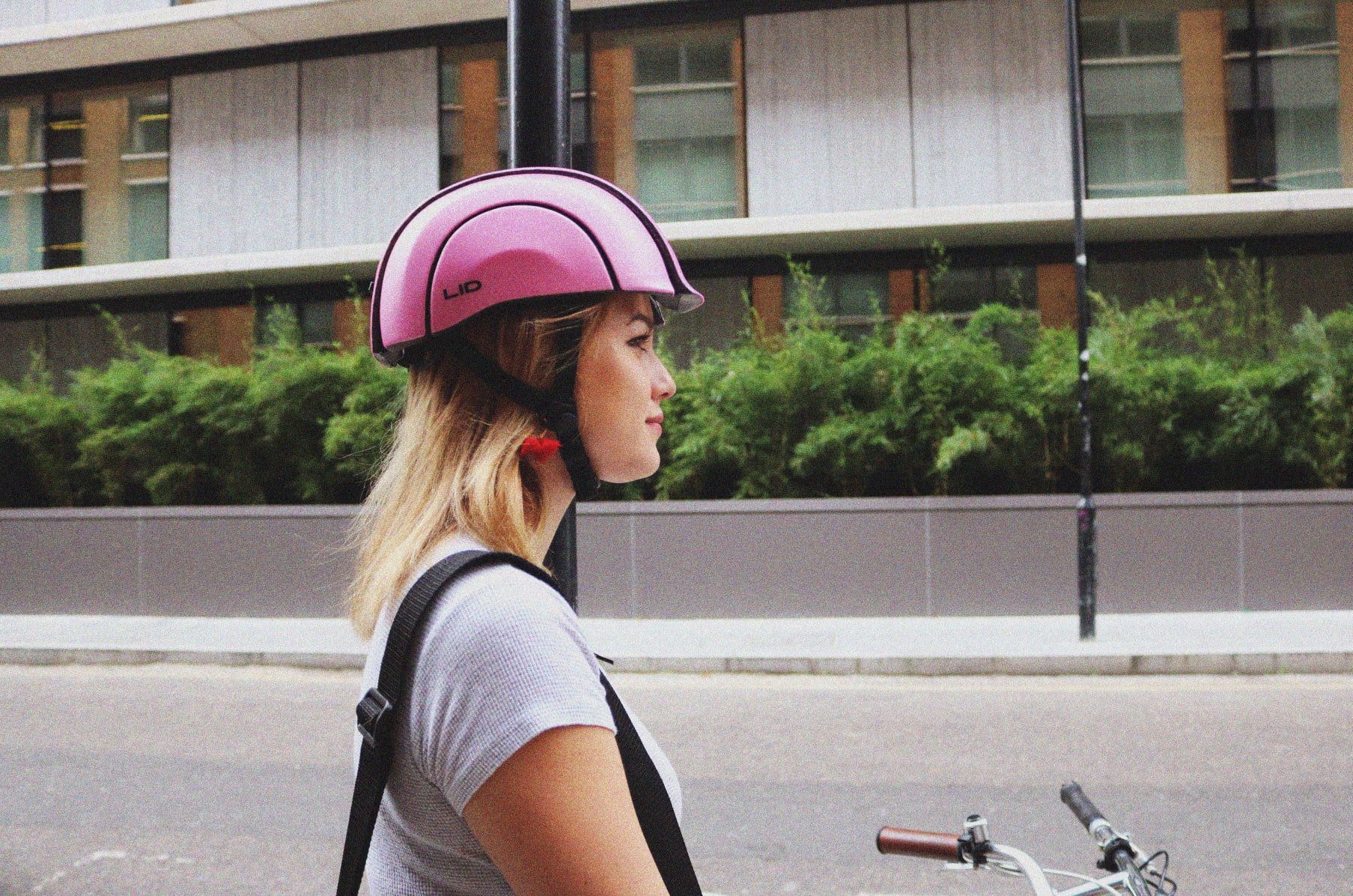 indiegogo foldable bike helmet