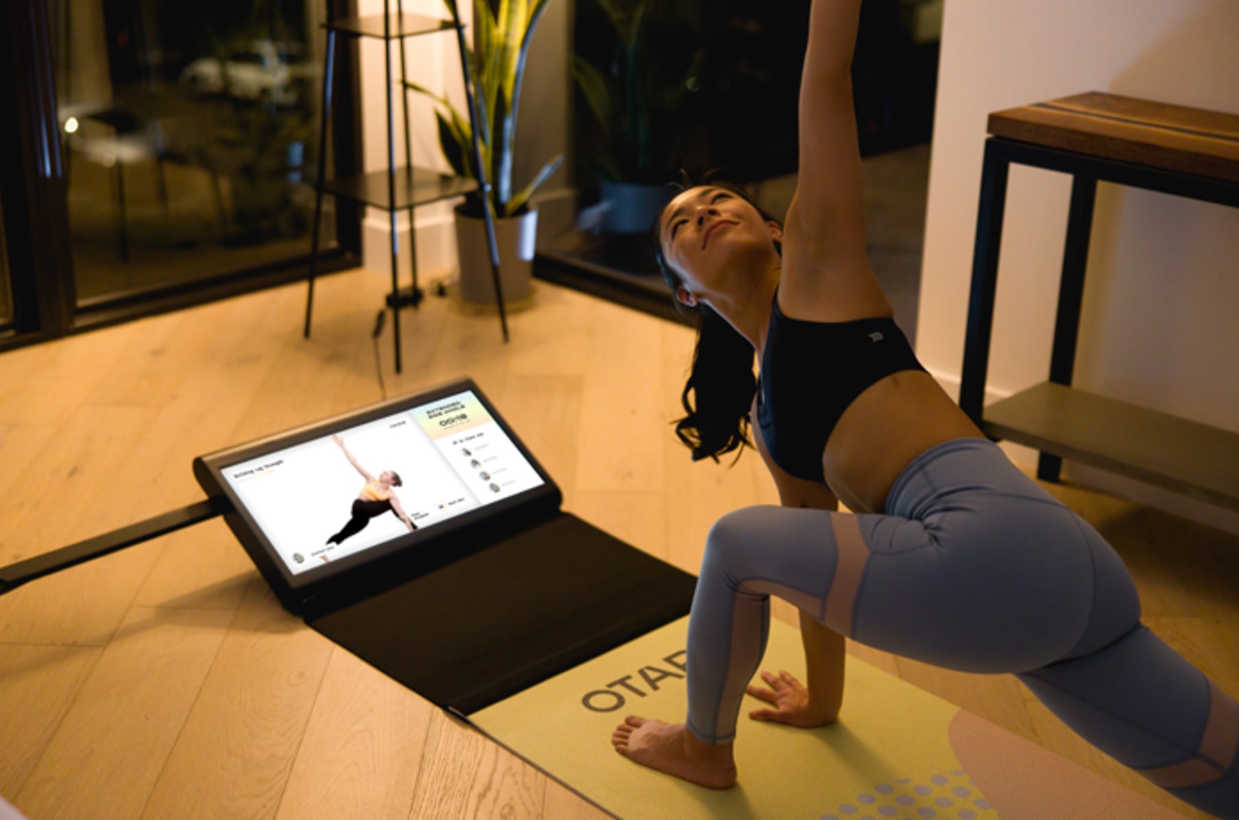 Personalized workout mats on sale