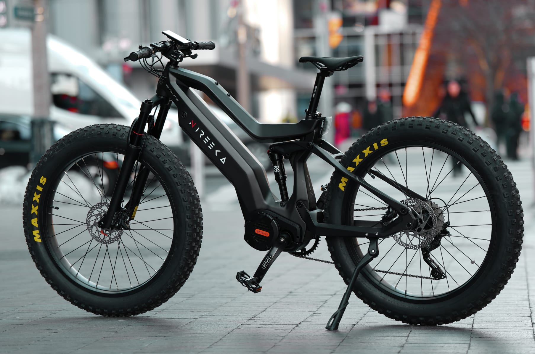 Nireeka Mega Full suspension Fat eMtb Indiegogo