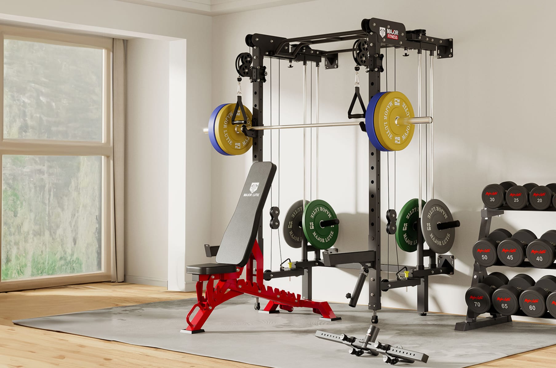 Foldable home gym sales