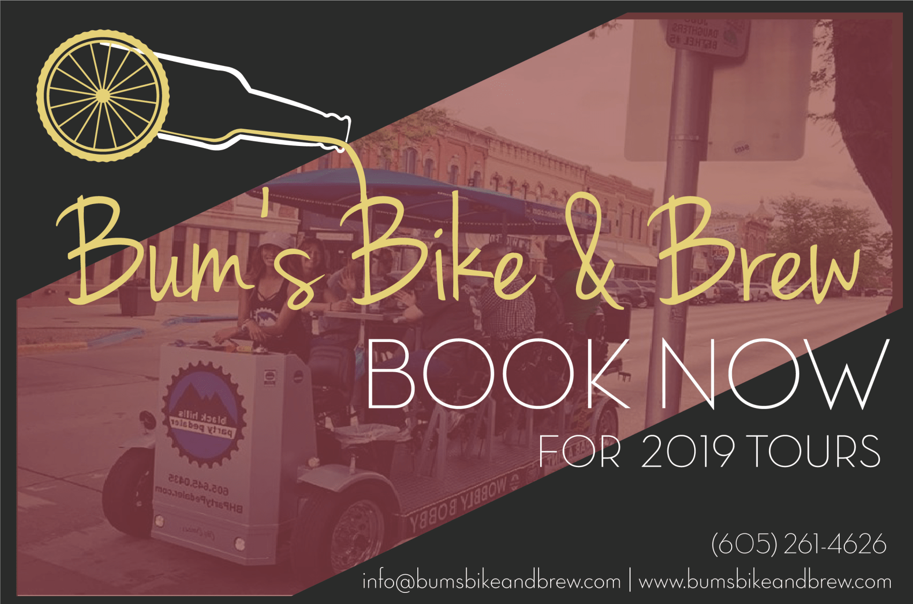 Bums bike sale and brew